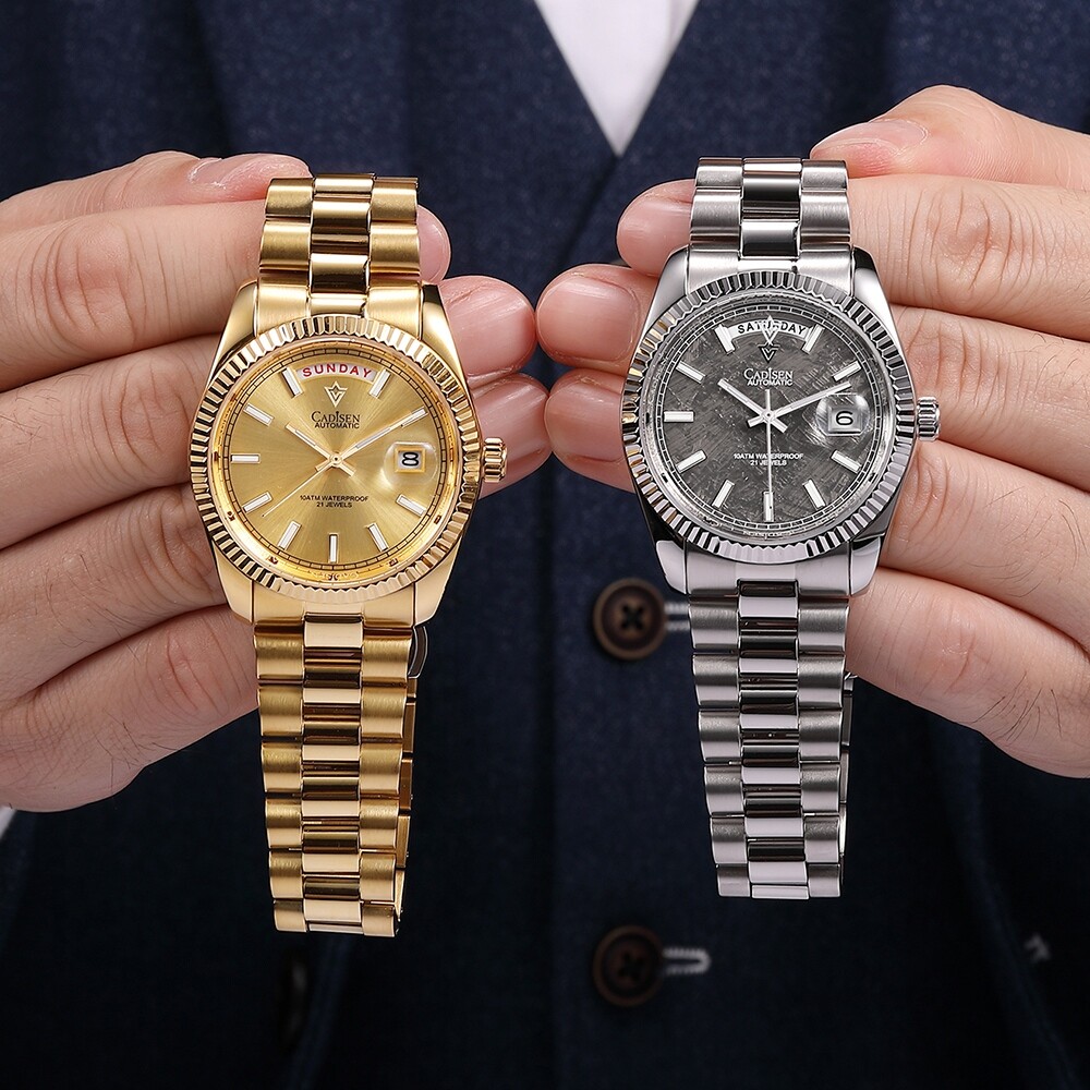 Men’s Automatic Mechanical Watch Sapphire Glass Miyota Movement 100M Waterproof