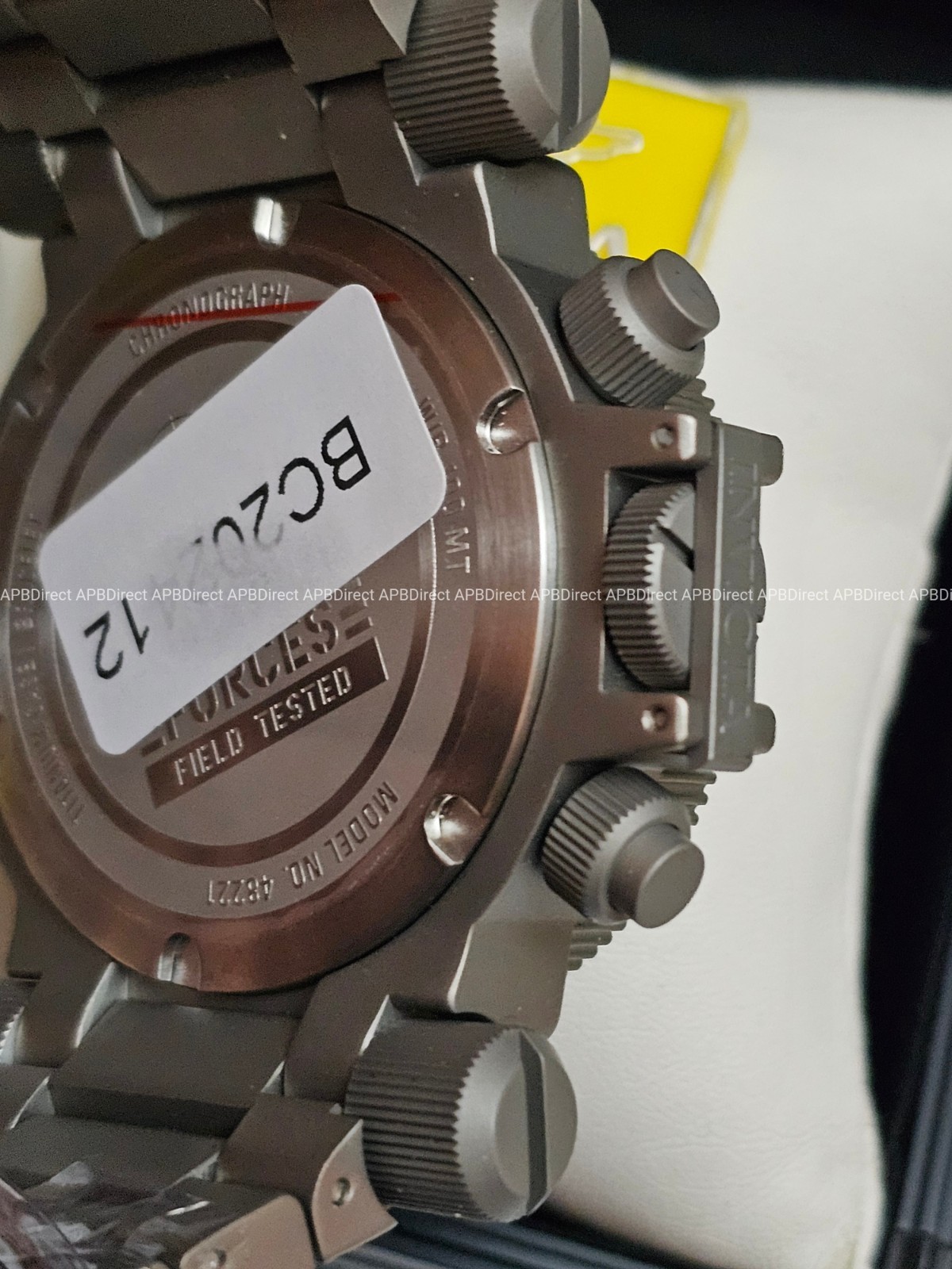 Invicta – Full TITANIUM – Case & Bracelet Coalition Forces – Chrono Mens watch