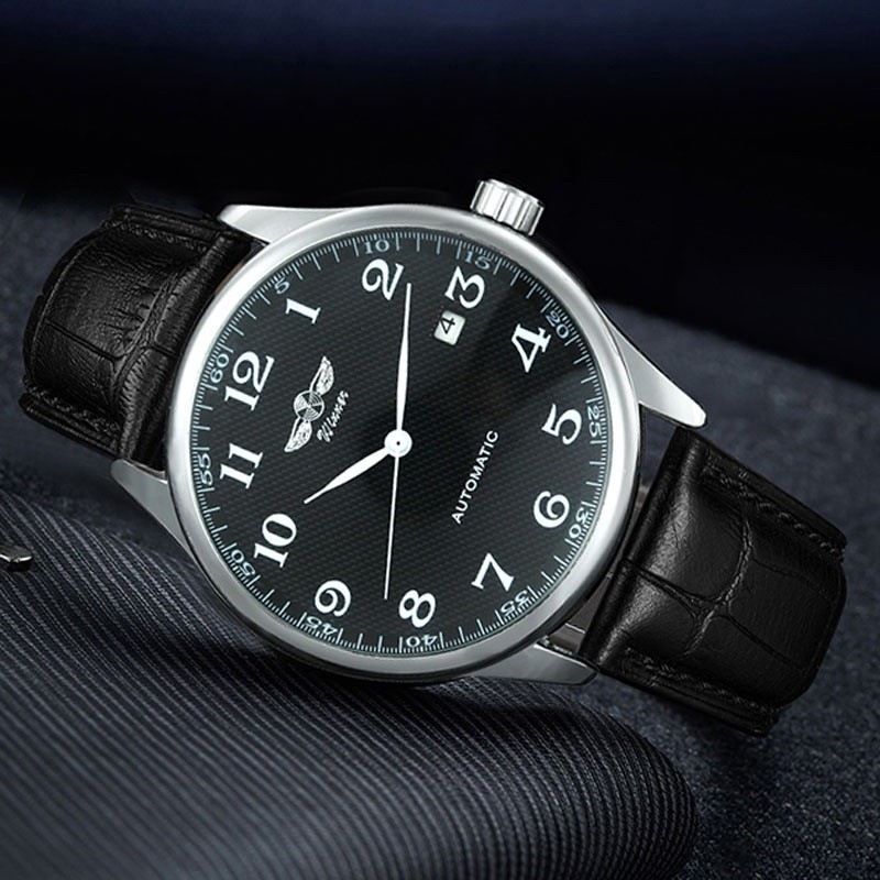 Luxury Mens Automatic Mechanical Watch AUTO Date Sport Easy Read Watches for Men