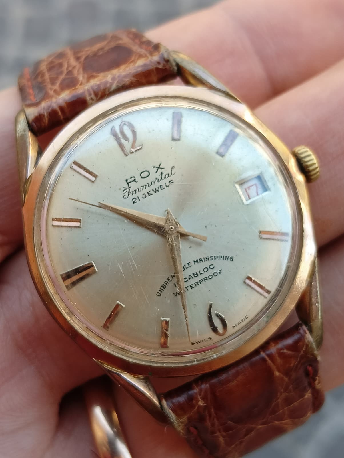 ROX Immortal 21 Jewels Swiss Made