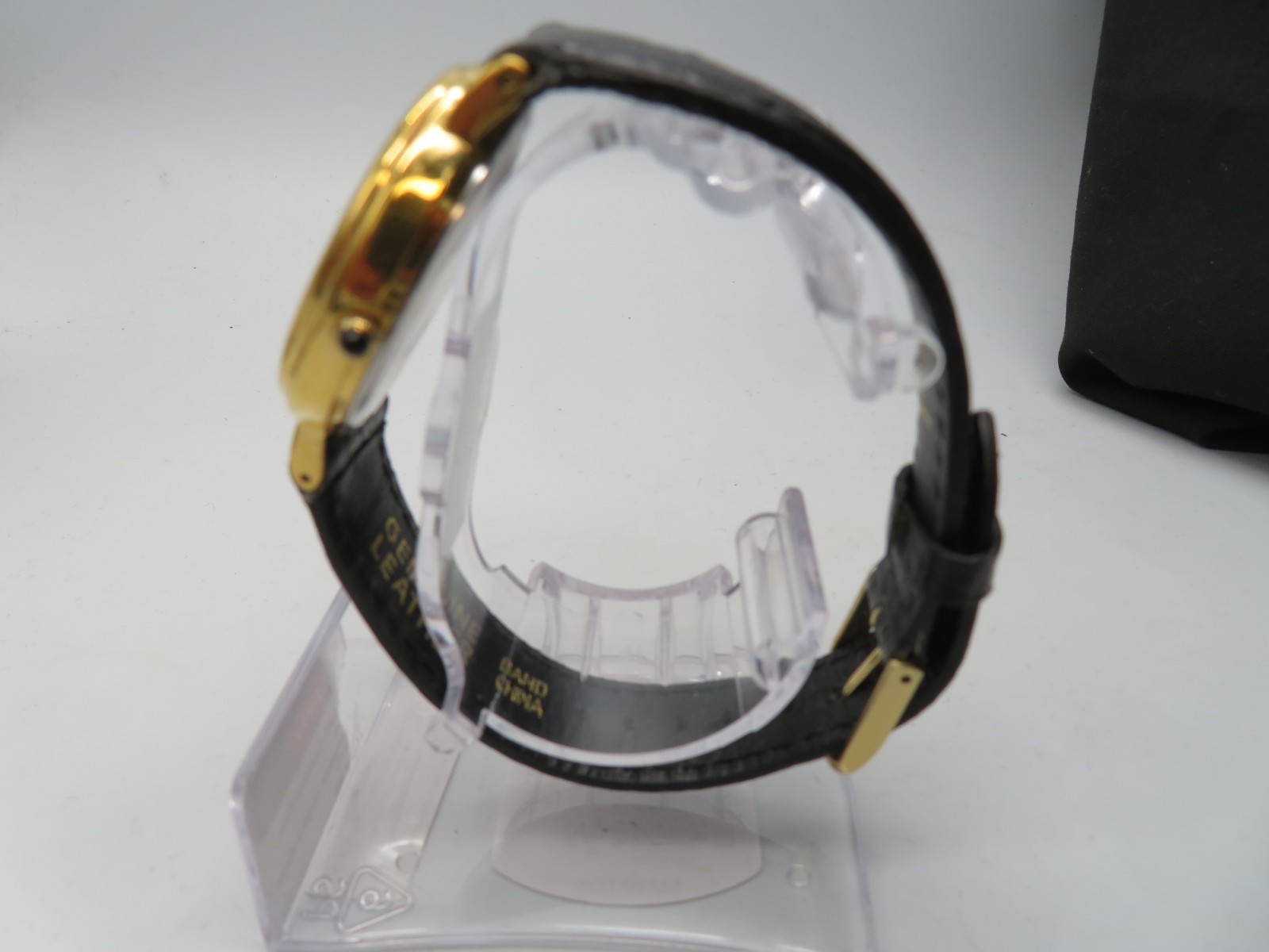 Pulsar Quartz Triple Calendar Sun Moon V33F-8A10 Mens Watch New Batt Near Mint