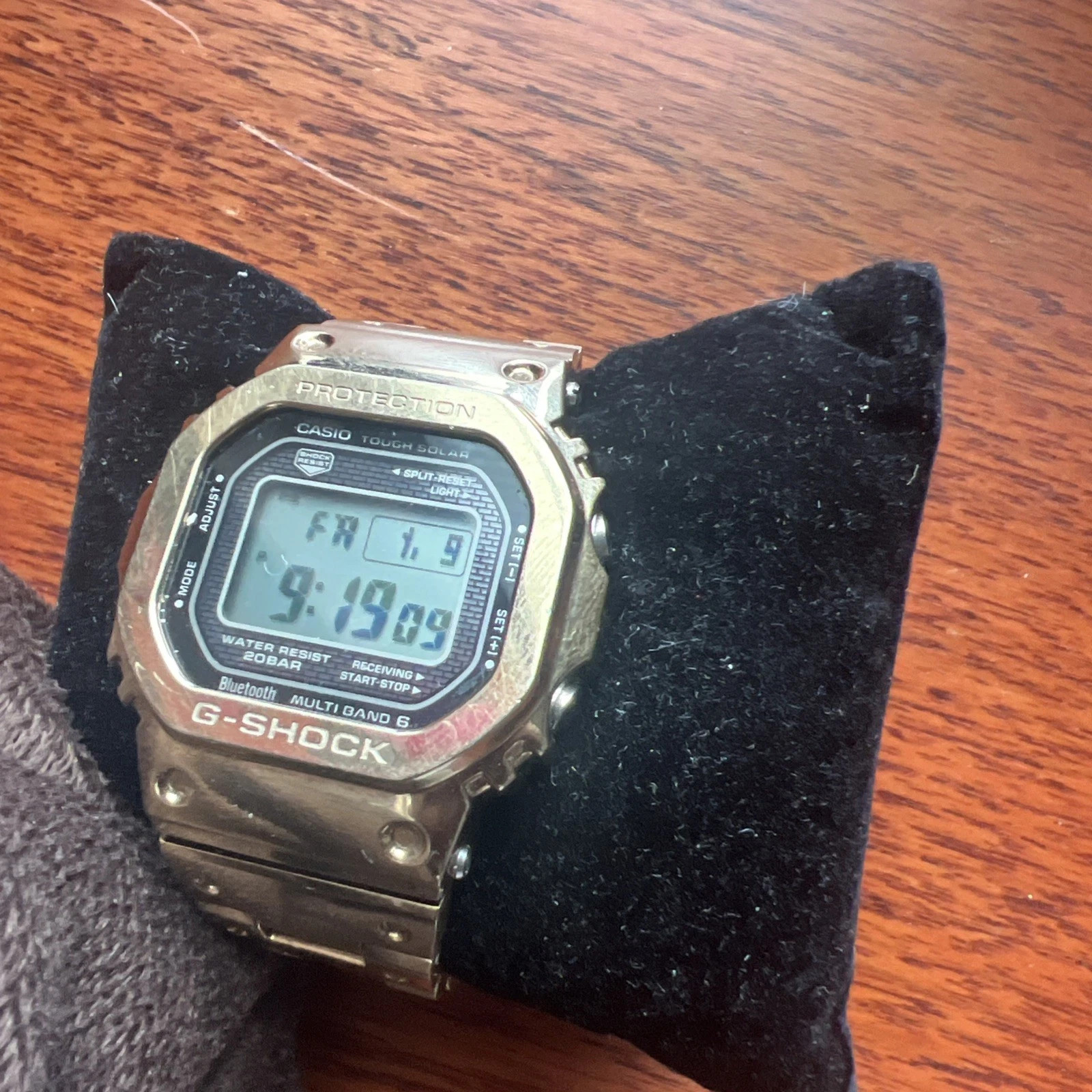 G-SHOCK GMW-B5000D-1JF with the RARE Exclusive 35th Anniversary Bezel & Bracelet
