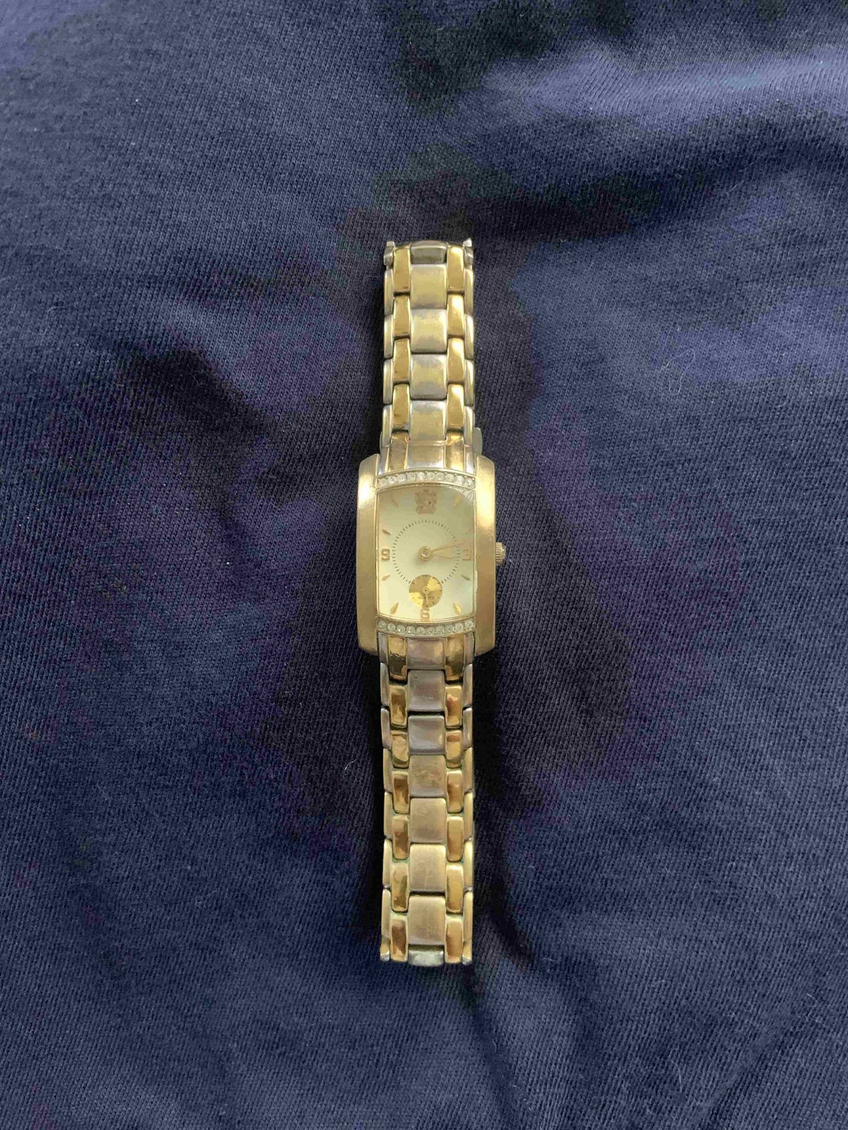 Paolo Gucci Women’s Watch PG873TCIP Two Tone Working New Battery