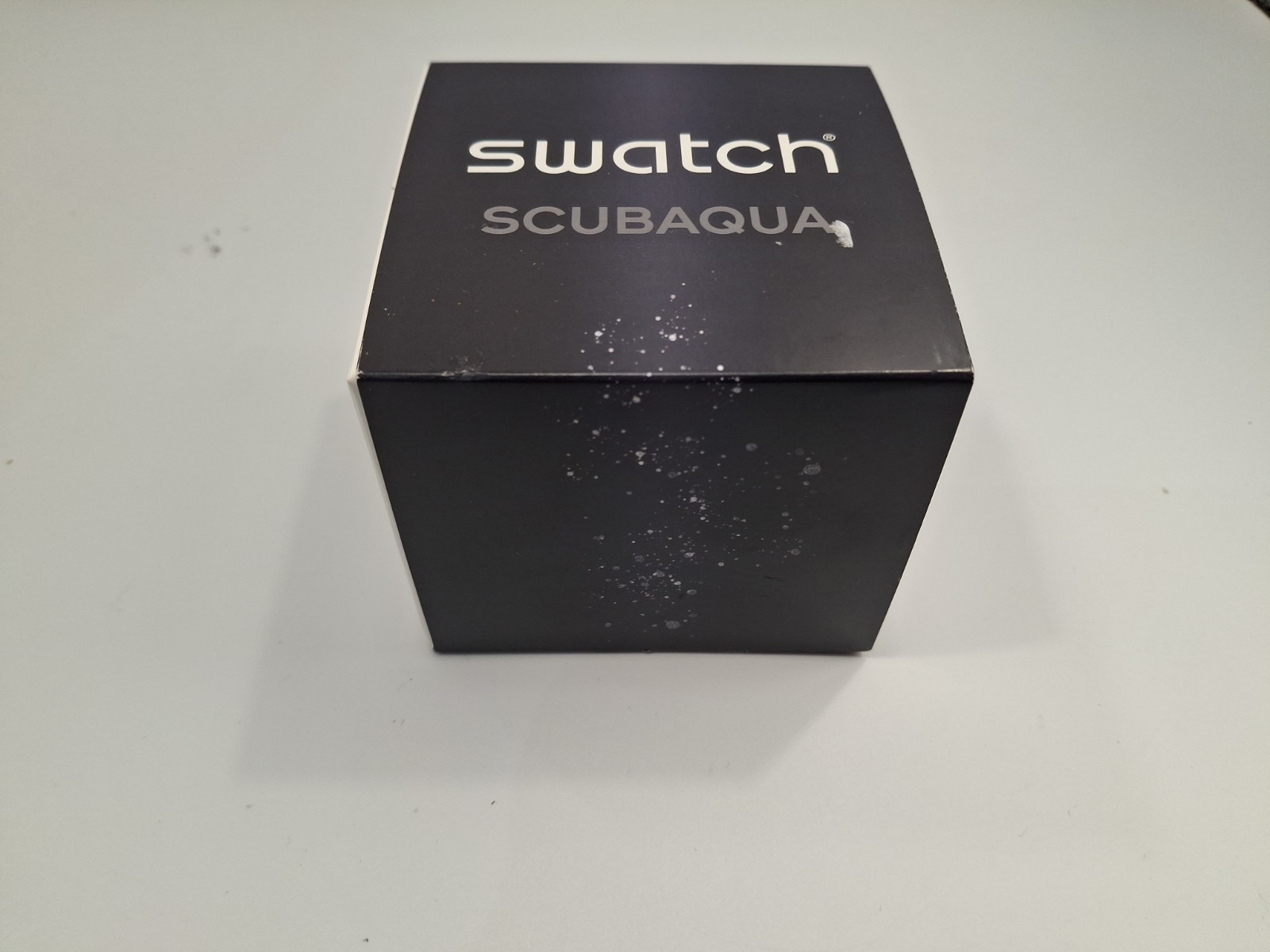 Swatch SCUBAQUA BLACK SEA NETTLE (44mm) Transparent Black Dial / Matte Black Sil