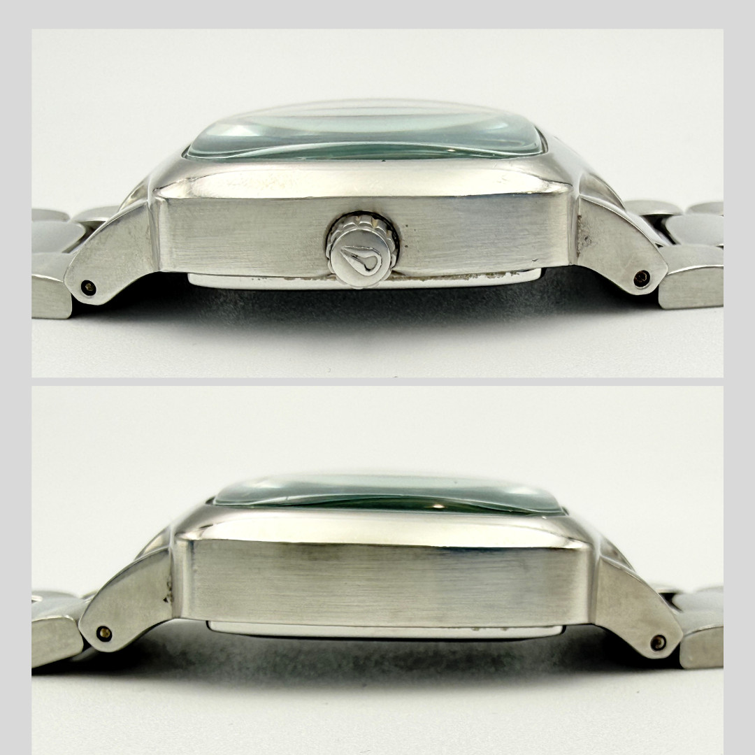NIXON The Player White Lightning Quartz Watch Wrist 16.5cm (6.5 in) – Rank C