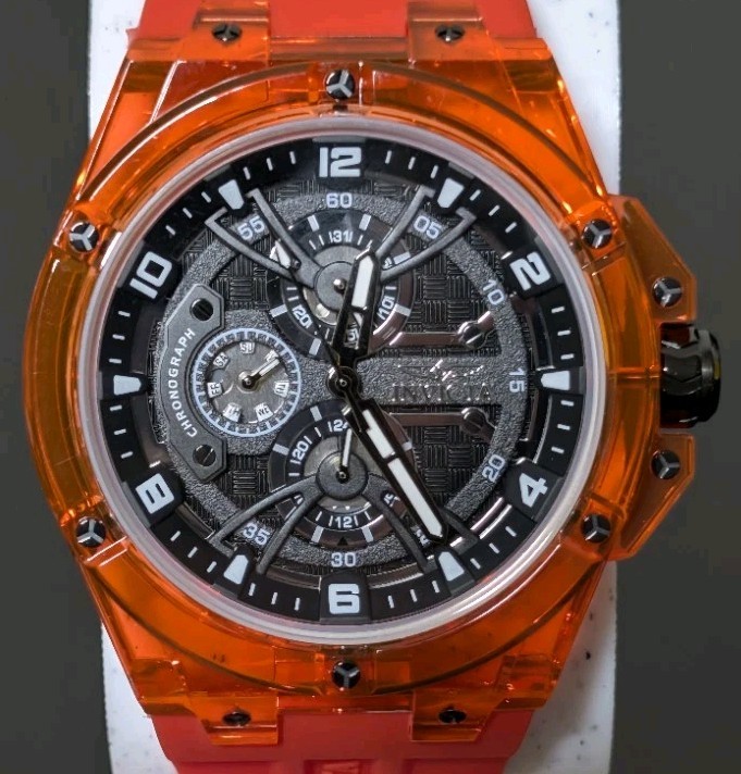 ​Invicta Racing 46mm Men’s Quartz Watch (Model 48810)