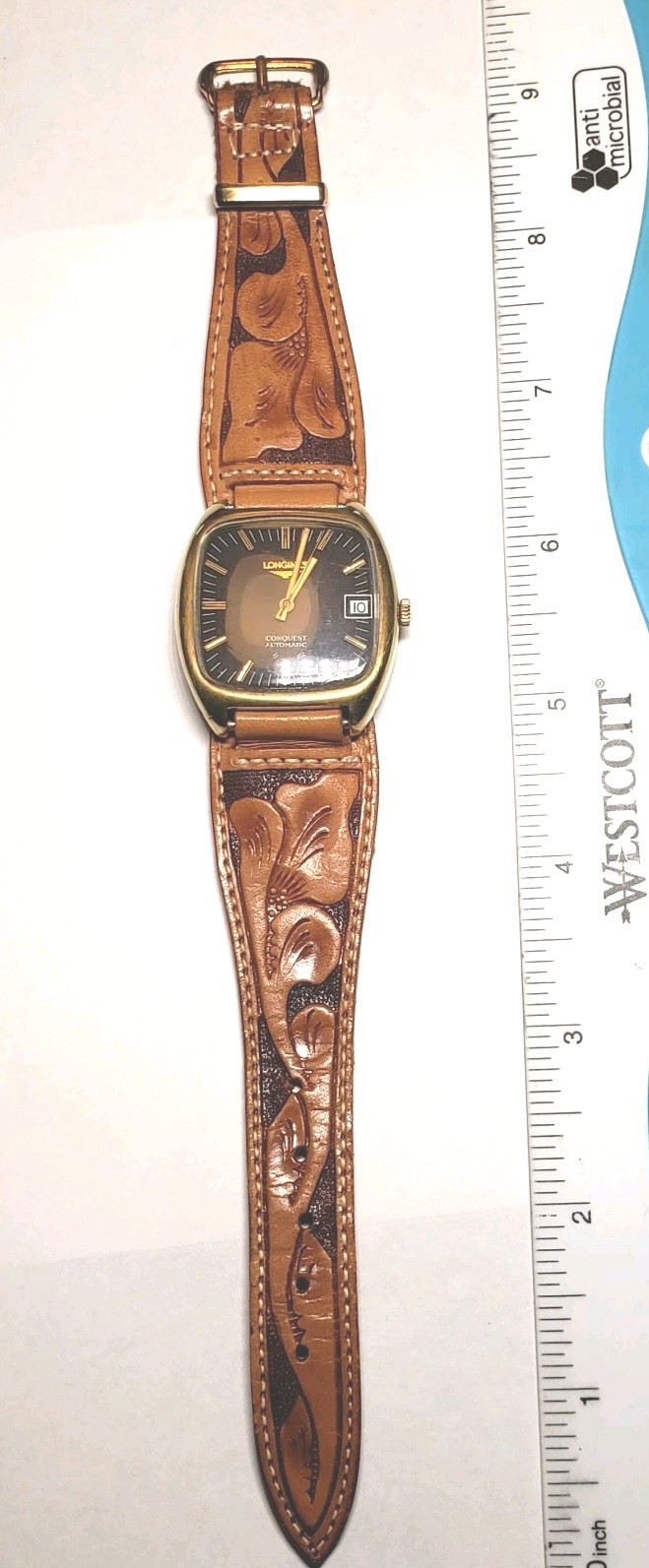 Vintage Longines Conquest 25 Jelews Automatic L633.1 Rare