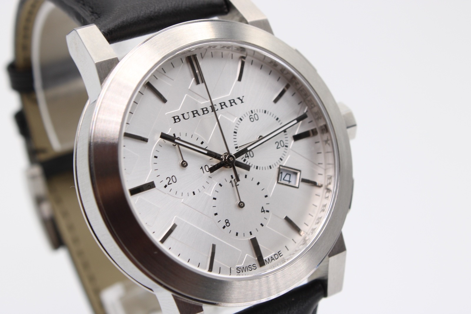 BURBERRY The City BU9355 Silver Dial Men’s Watch 42mm