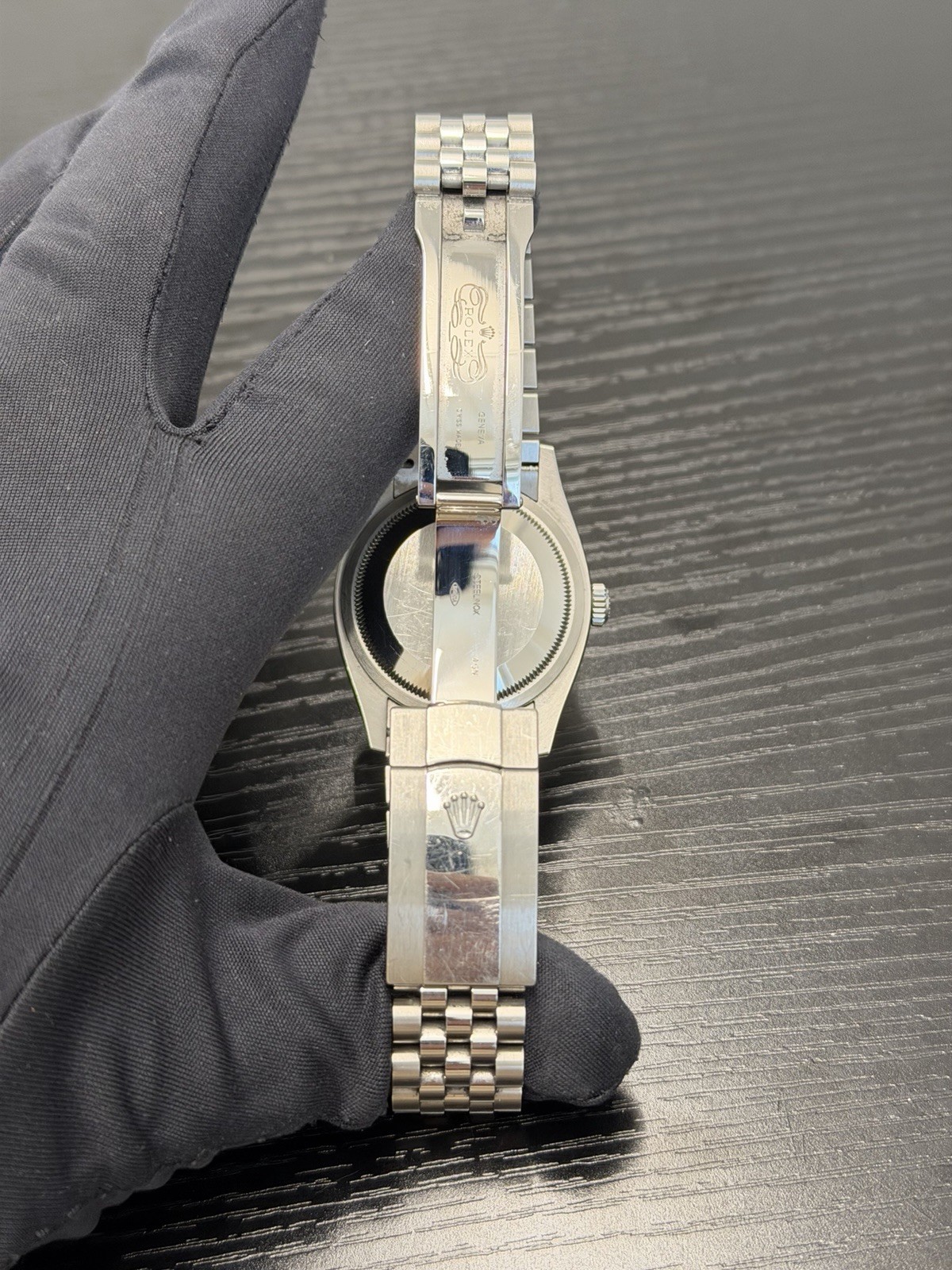 Rolex Datejust 36mm Diamond Bezel Diamond Markers Jubilee Bracelet Date