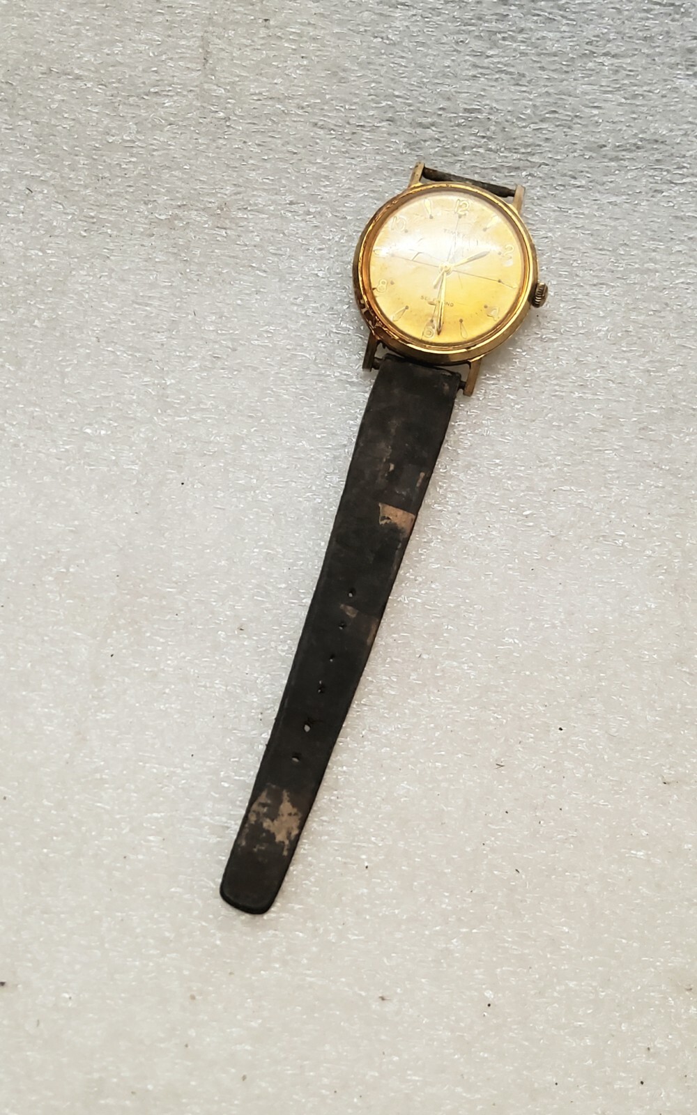 Mens Vintage Timex Self Wind Automatic US Time Corporation Watch Runs