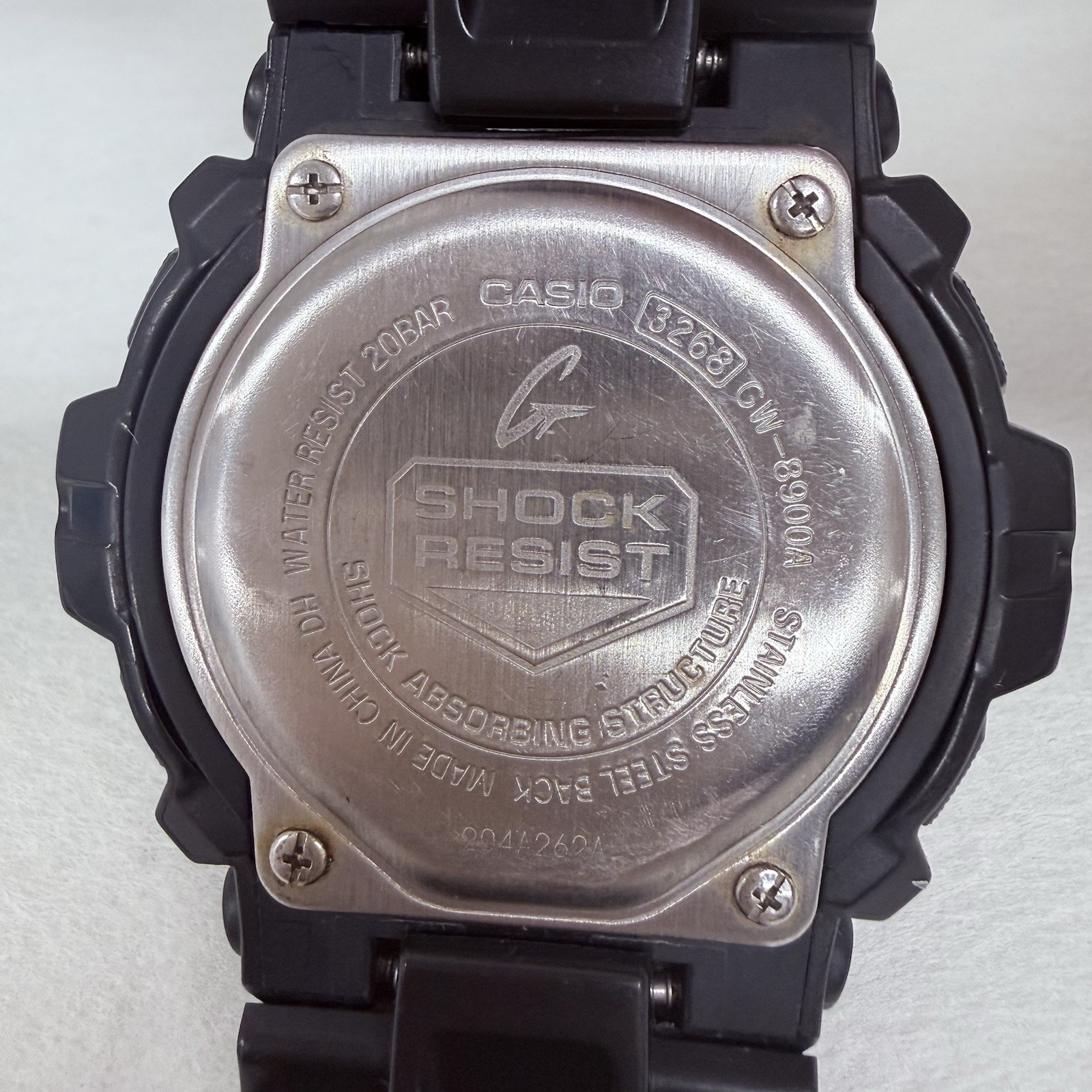 CASIO G-SHOCK GW-8900A-1JF Tough Solar Multi Band 6 Black Digital Watch , 3268
