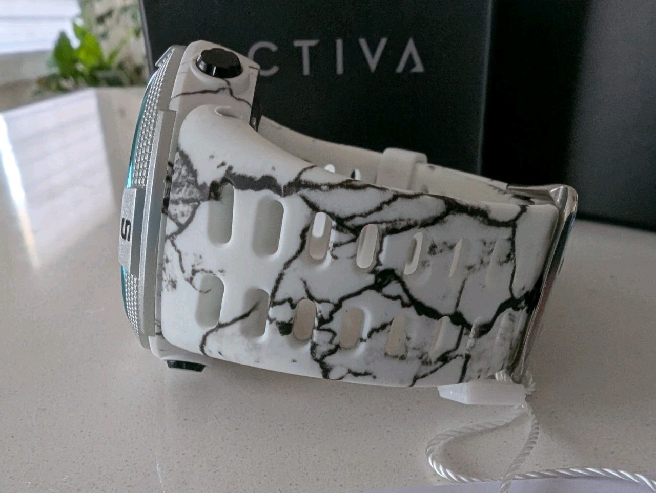 Activa Summit X Invicta Men’s Digital Watch 50mm White Camouflage ACW1915MC-005