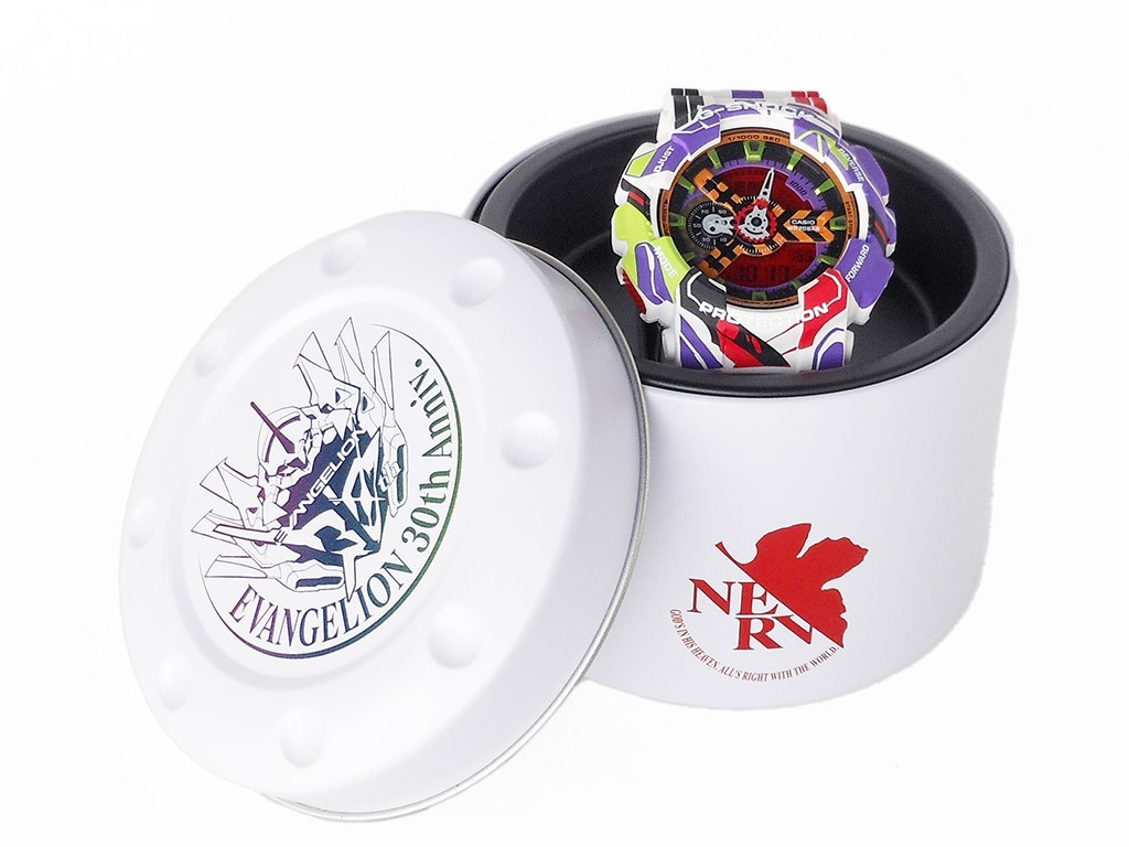 Casio G-SHOCK x Evangelion 30th Anniversary GA-110EVA30 Limited Edition Watch JP