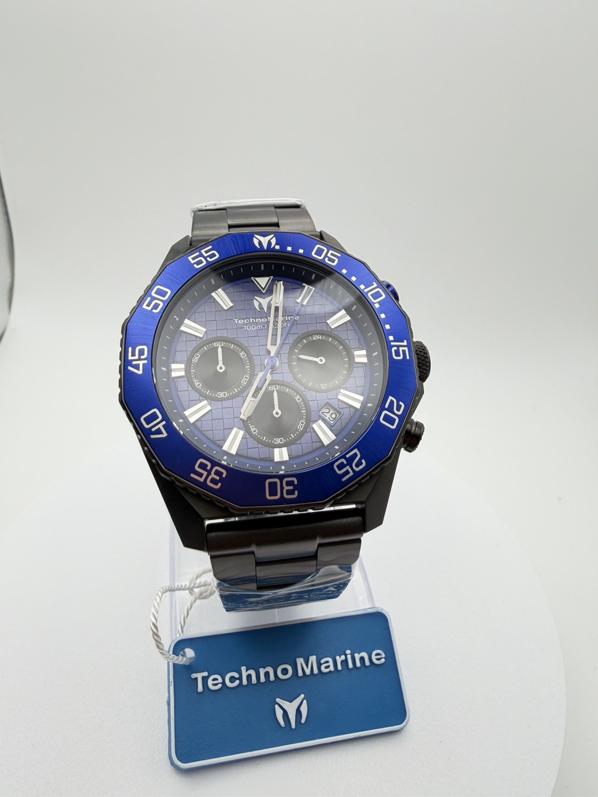 Invicta TechnoMarine Racing Legends Men’s Watch – 44.2mm, Black (TM-525024)