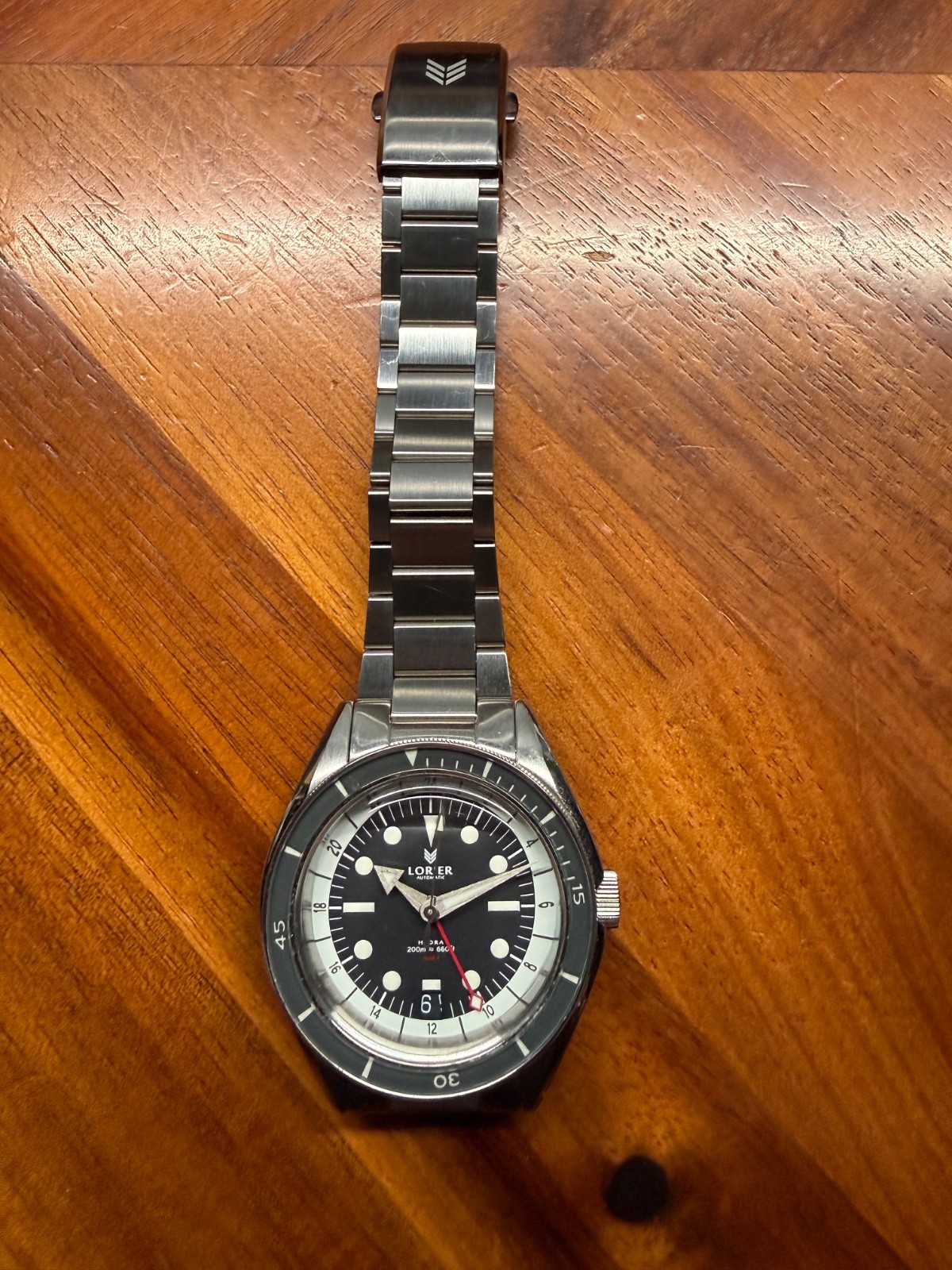 Lorier Hydra SIII GMT Automatic Watch- Miyota 9075 – Flyer GMT- 41MM case