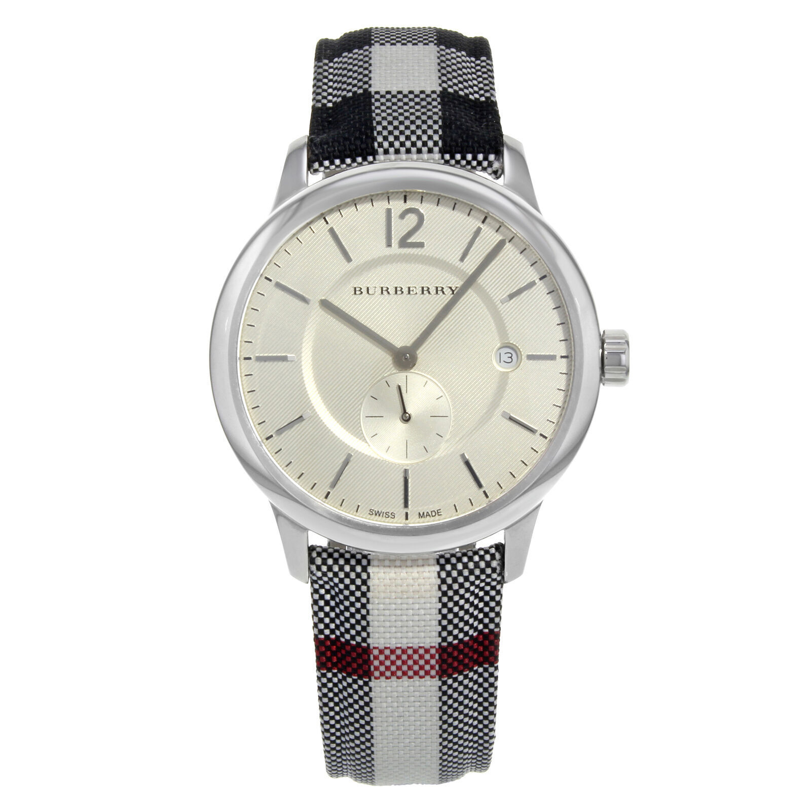 Burberry The Classic Stainless Steel Silver Dial Quartz Unisex Watch BU10002