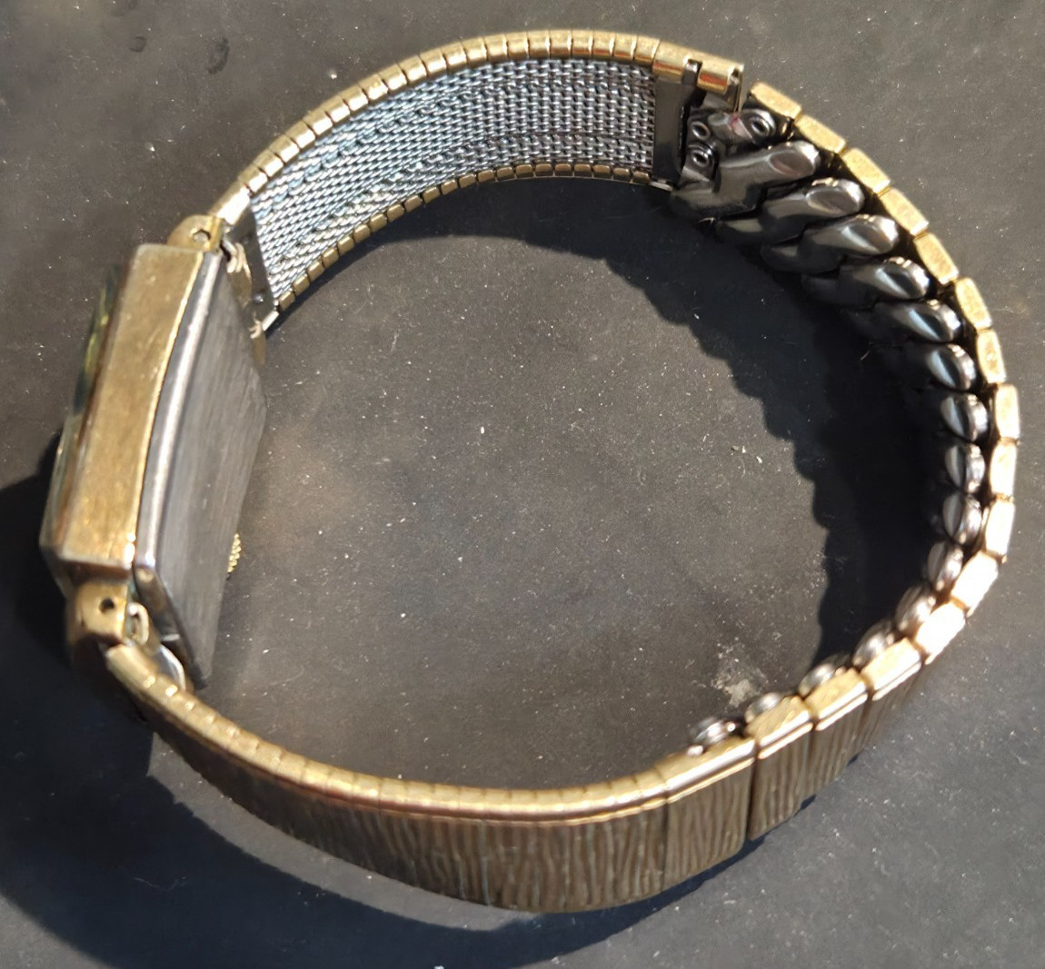Vintage Clinton Pioneer case men’s wristwatch, Running 1930s