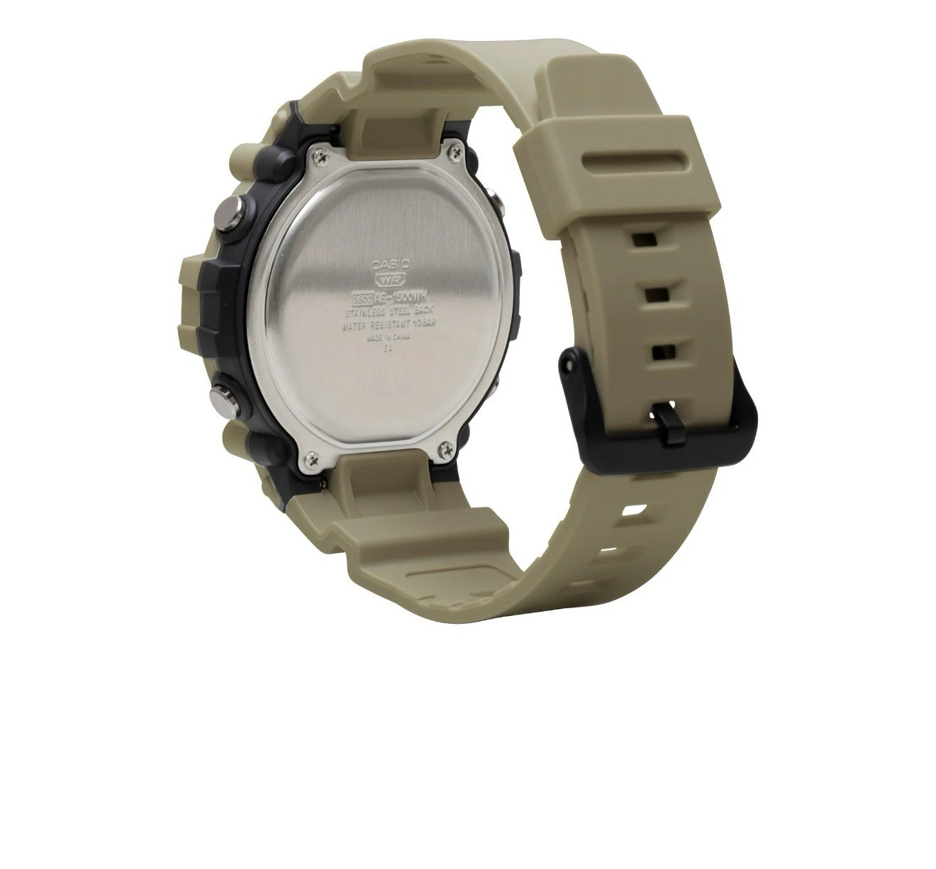 Casio Men’s Beige Digital Watch – Ae1500wh-5a