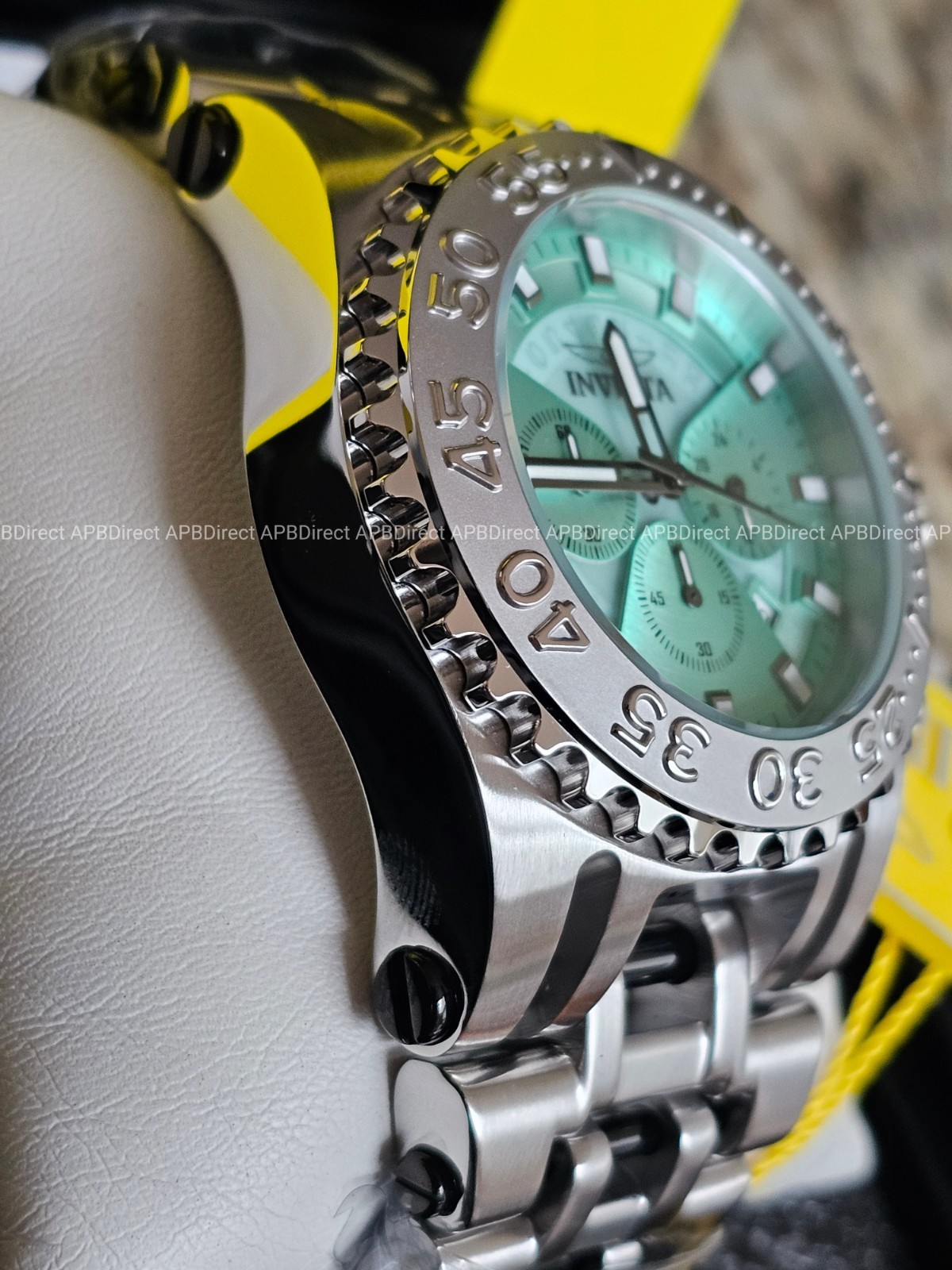 Invicta – CHAOS – Coalition Forces – TURQUOISE Blue 50mm Chronograph Mens Watch