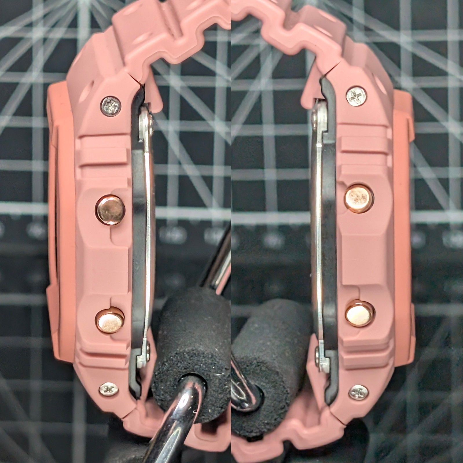 Casio G-Shock Togenkyo DW-5600 Peach Blossom Pink Shangri-La Square DW-5610SL-4