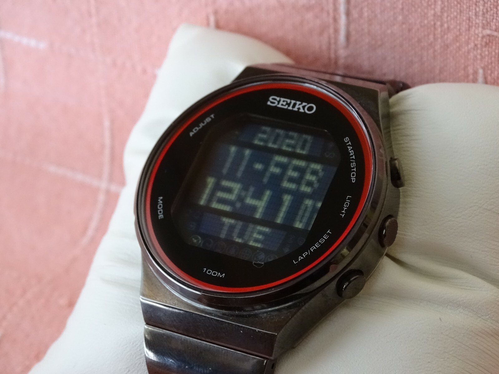 SEIKO WORLD TIME ALARM CHRONOGRAPH STP013
