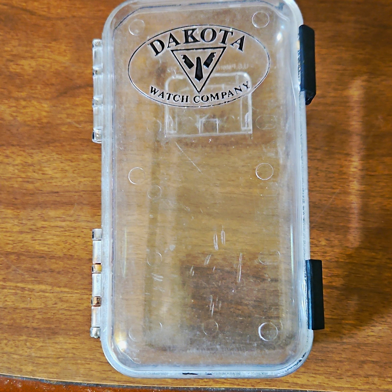 Dakota Watch Quartz Clear Matte Plastic Case