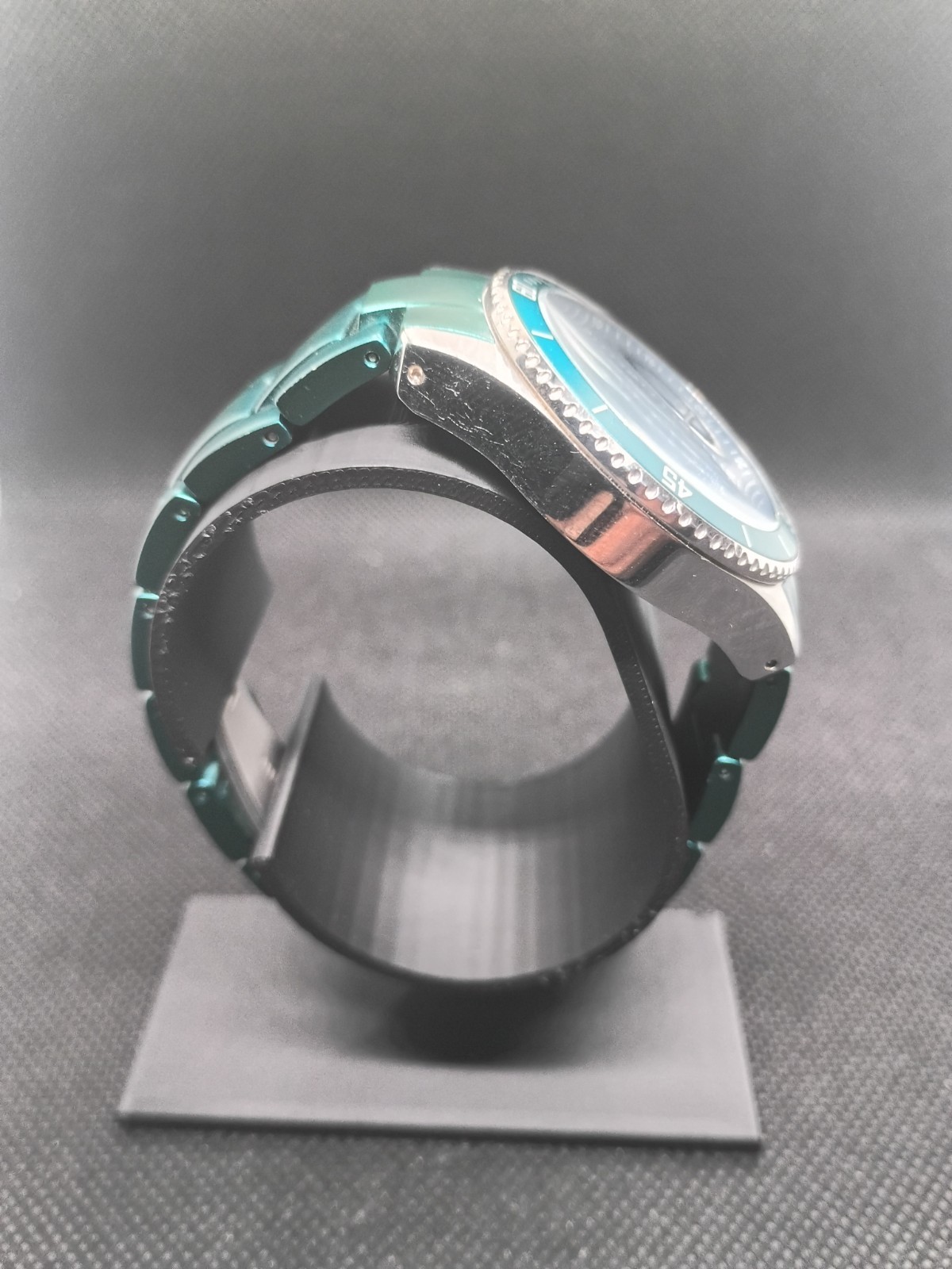 Fossil Stella Turquoise Teal Band Mother Of Pearl Es 3036 New Battery, Running