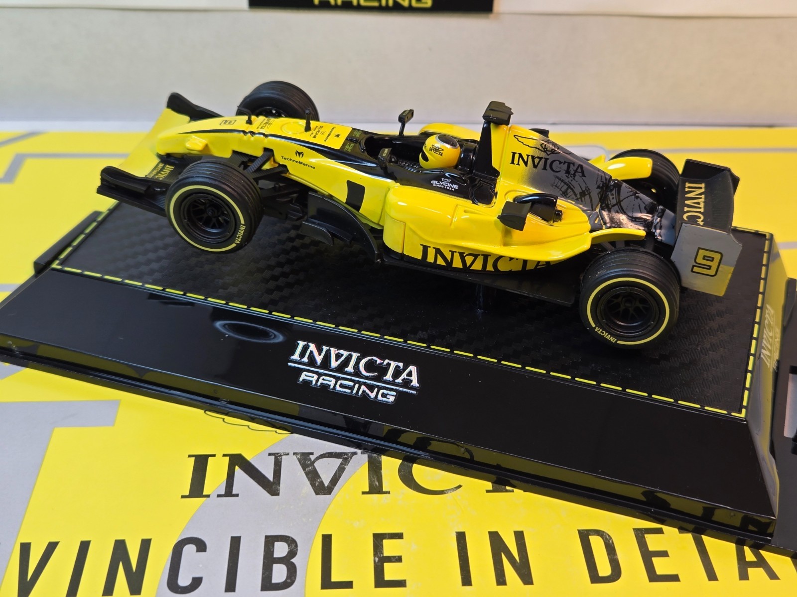 Invicta Special Edition Replica Racing Car w/ Invicta 57mm Watch (47388) Bundle