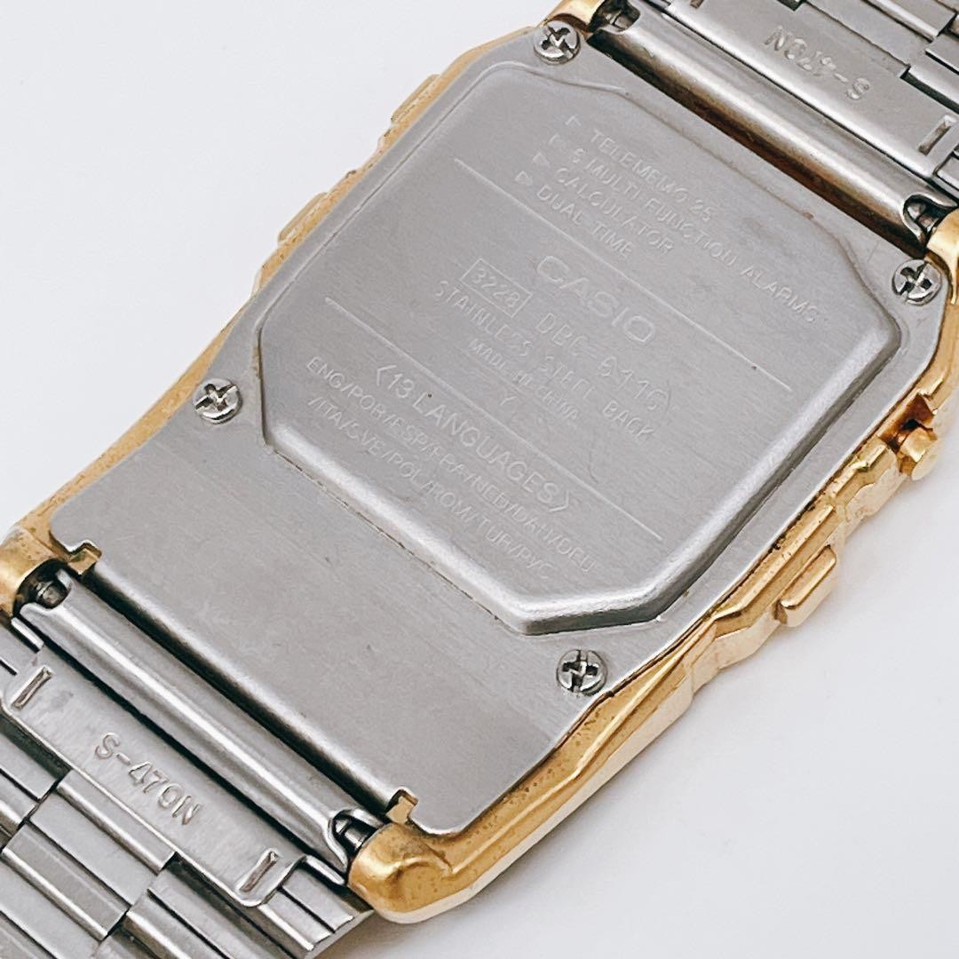 New battery/working Casio Data Bank vintage watch DBC-611G