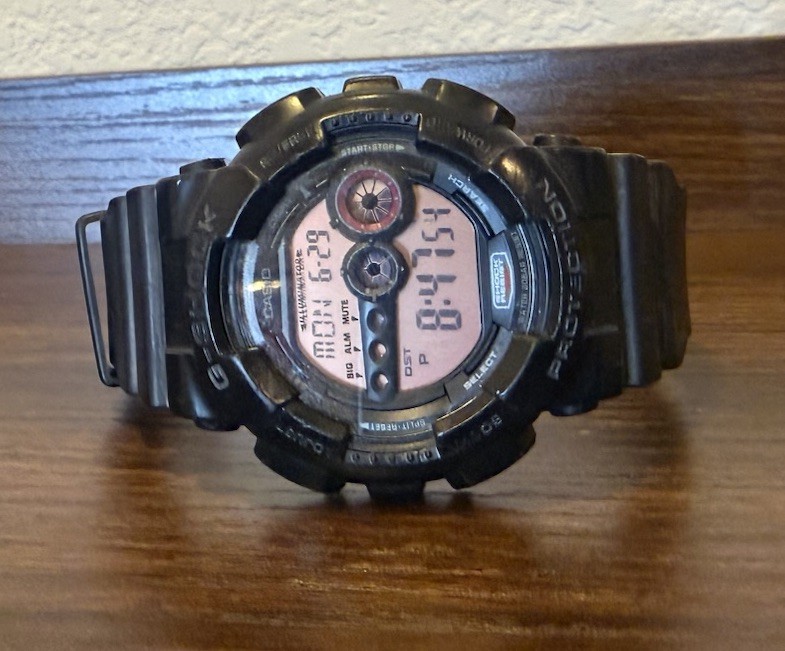 Casio Watch G-Shock GD100MS-1 Digital Men’s Military (Used)
