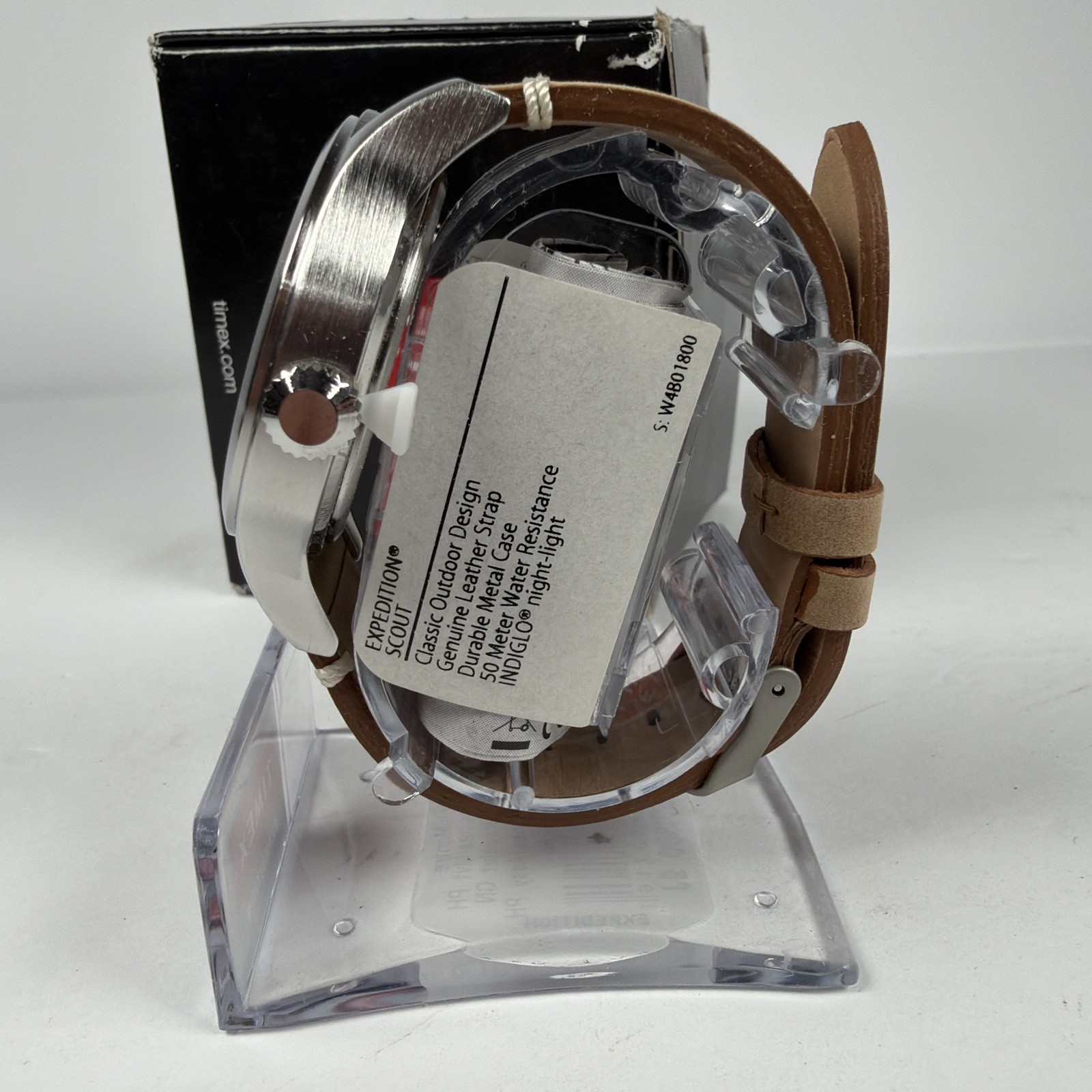 TIMEX EXPEDITION INDIGLO TW4B01800 WR 50M BLUE/BROWN MILITARY FIELD MEN’S WATCH