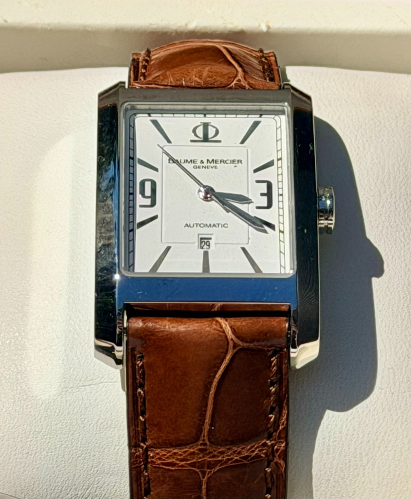 BAUME & MERCIER Hampton Automatic M0A08808 Swiss Watch NOS New Full Set Tags