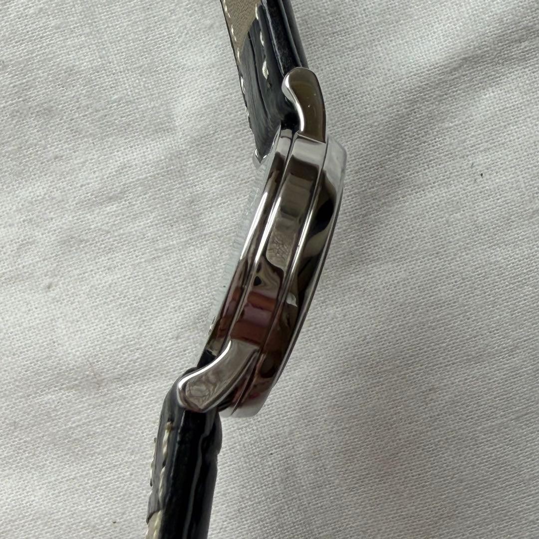 Gucci 101L Ladies Black Quartz Wristwatch Japan Polished 071659