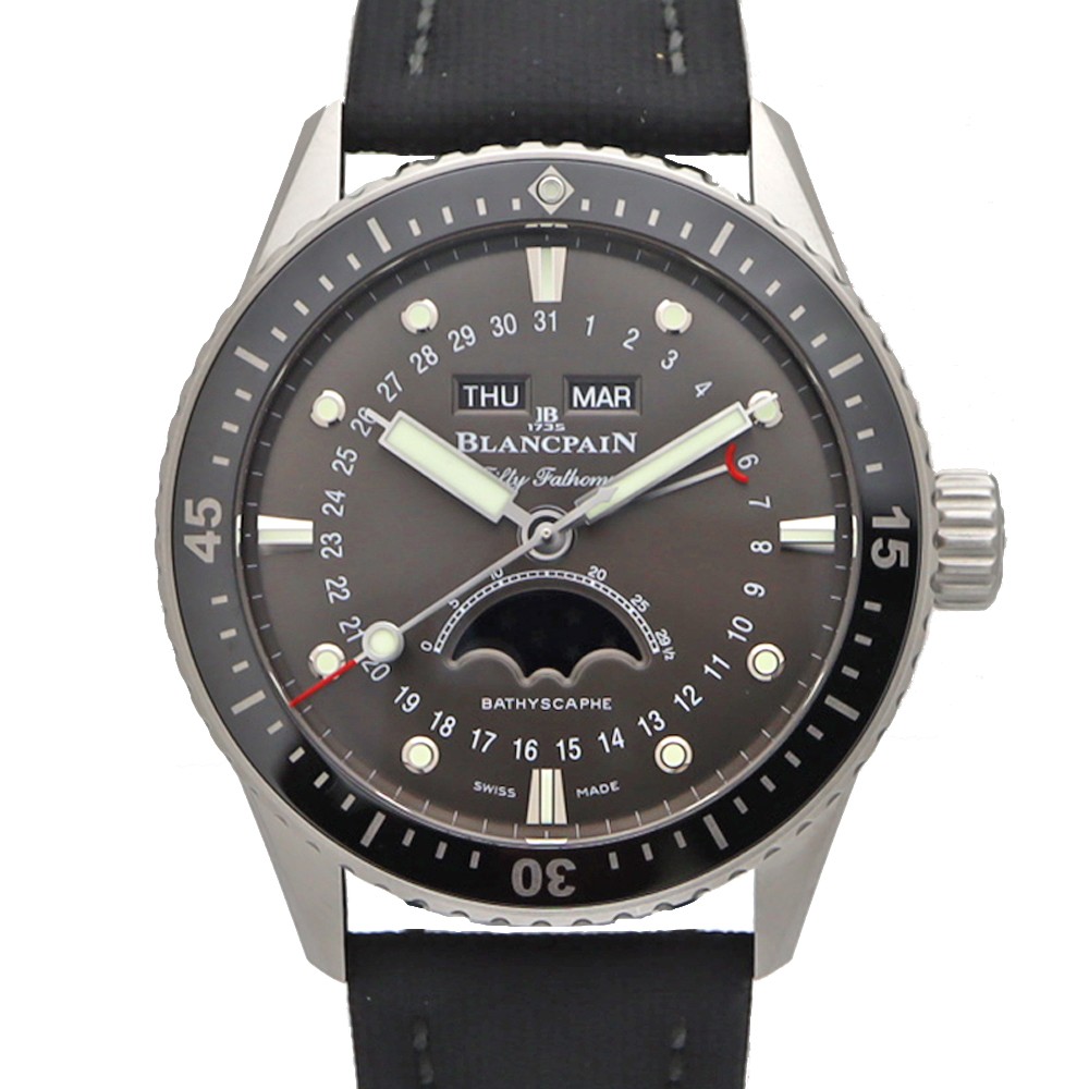 Blancpain Fifty Fathoms Bathyscaphe Complete Calendar 5054-1110-B52A #KNW2381