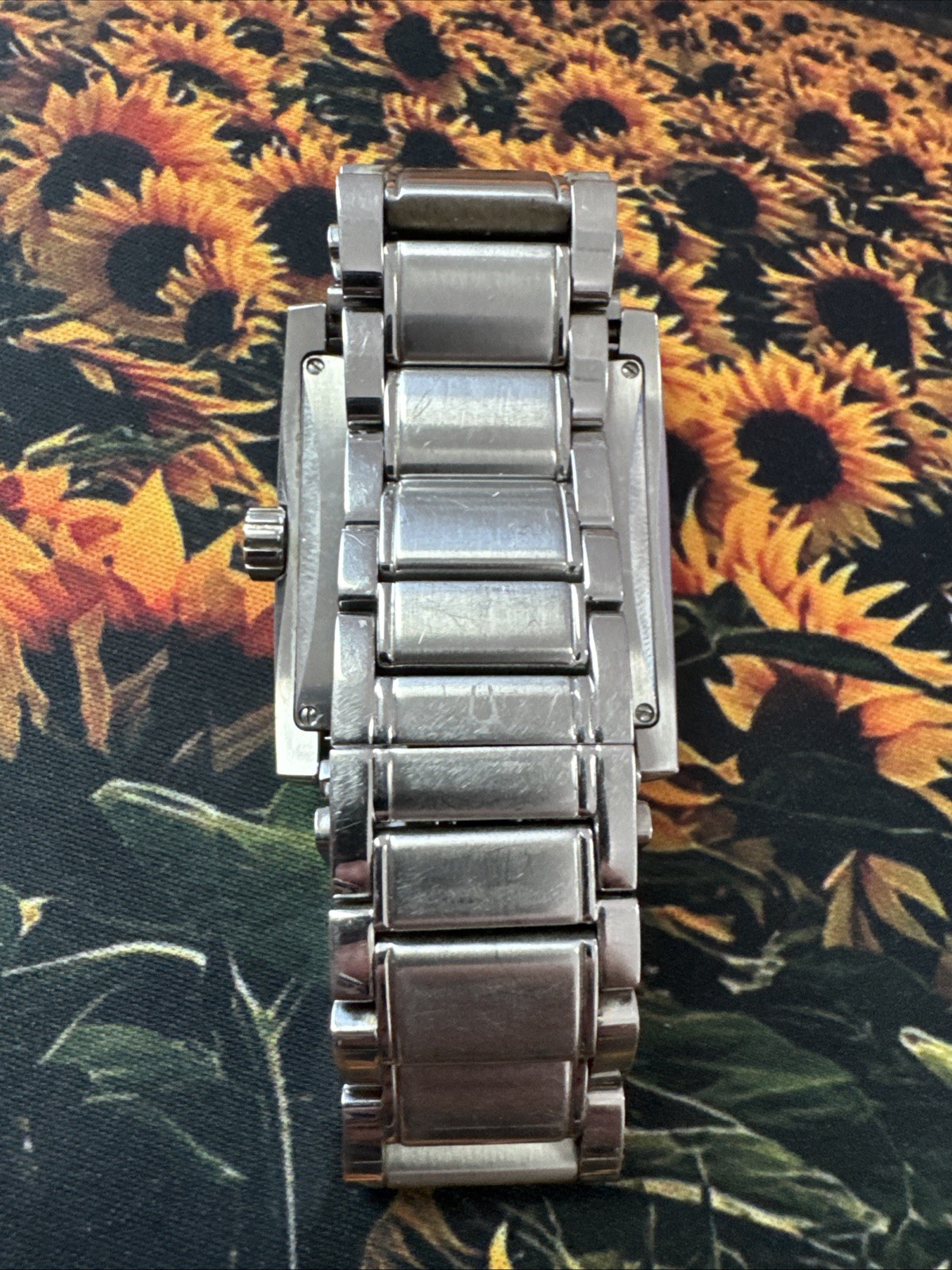 Bulova 96C26 Moon Phase New Battery Mens Watch 34MM 7″ Stainless Steel