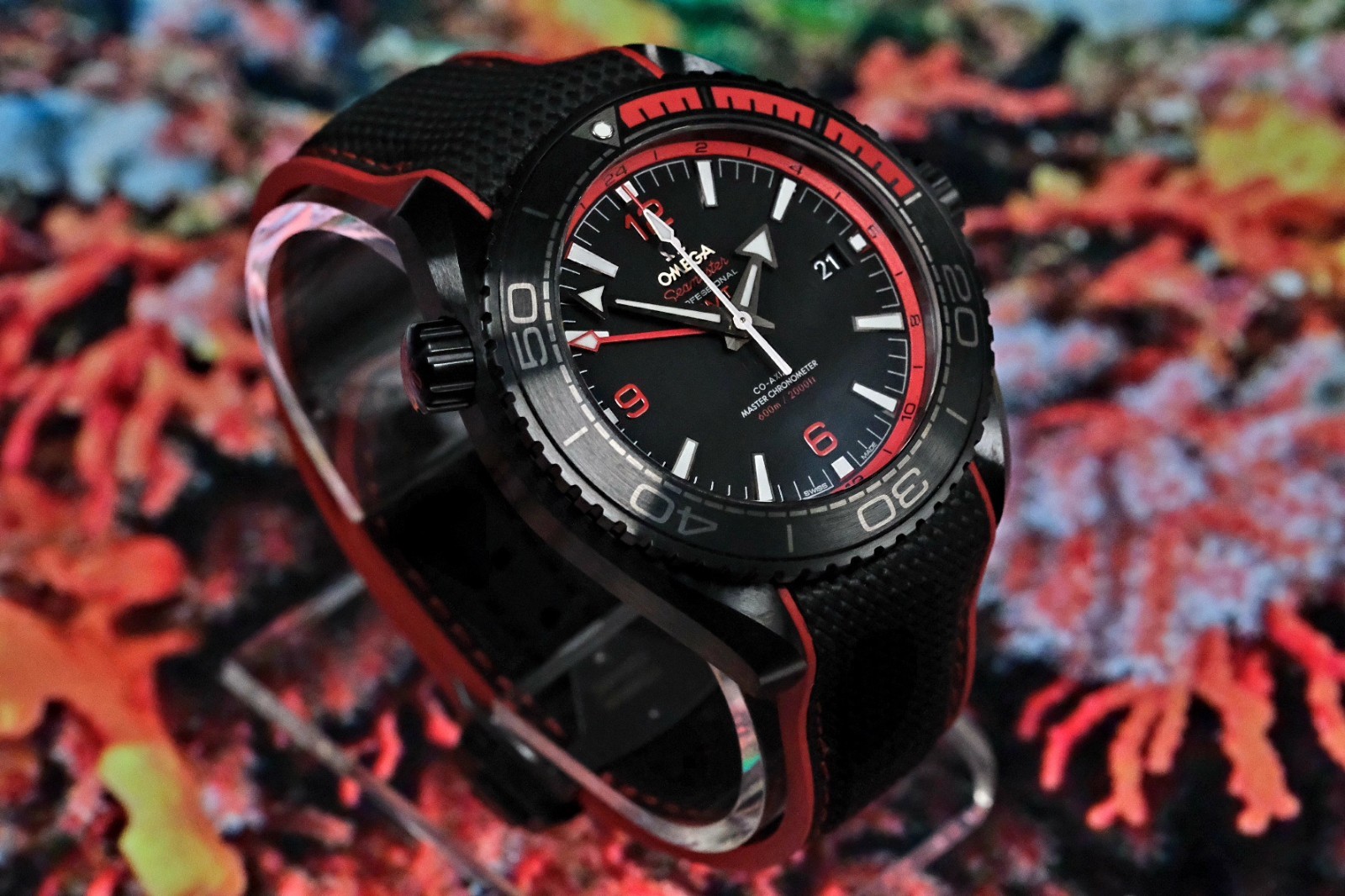 2023 OMEGA Seamaster Planet Ocean 600M 215.92.46.22.01.003 Deep Black Full Set
