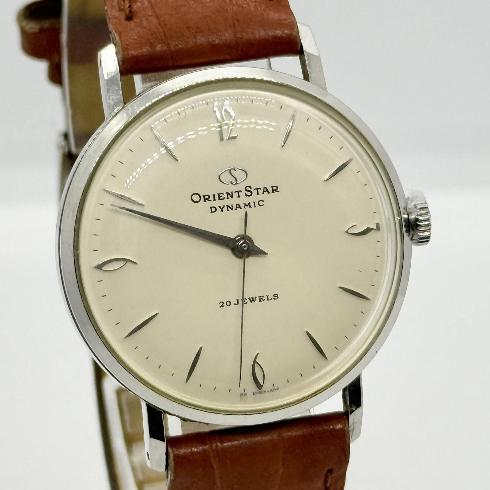 ORIENT ORIENT STAR Dynamic 55th Anniversary Model 20 Jewels Ivory Manual Wind Me