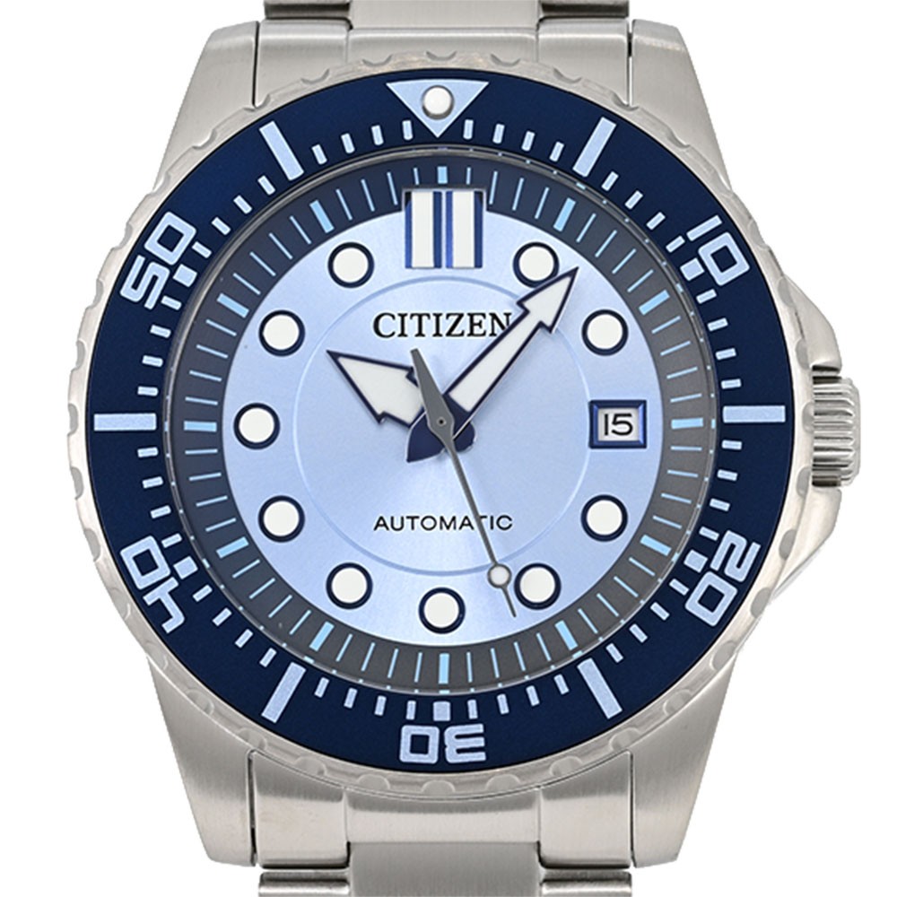 CITIZEN NJ0178-81M Automatic Analog Blue Silver