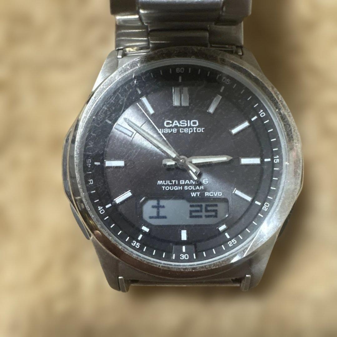 CASIO Wave Ceptor WVA-M630 Radio-Controlled Solar Watch From Japan