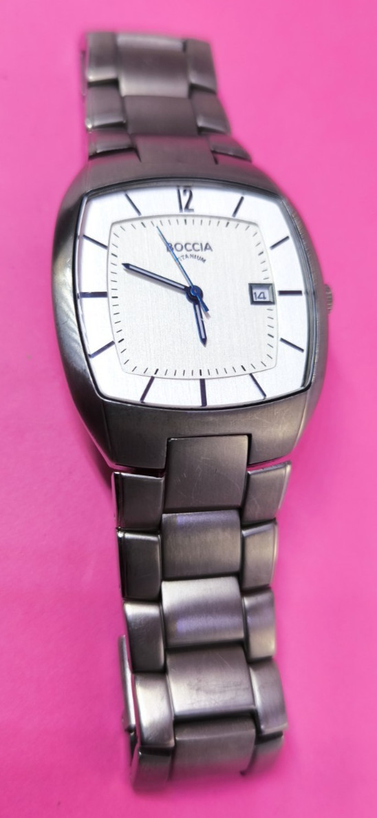 Vintage Boccia Mens Titanium Watch Quartz