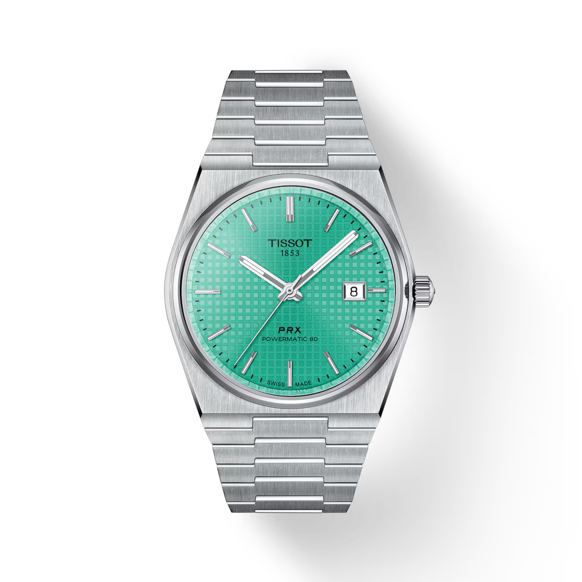 Tissot PRX Powermatic 80 40mm Green Dial Watch T1374071109101