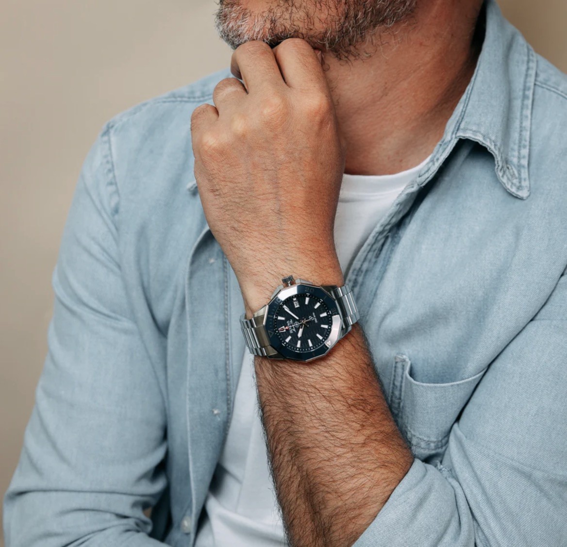 Bulova Marine Star Precisionist Blue Dial Quartz Diver’s 200M Men’s Watch 96B433