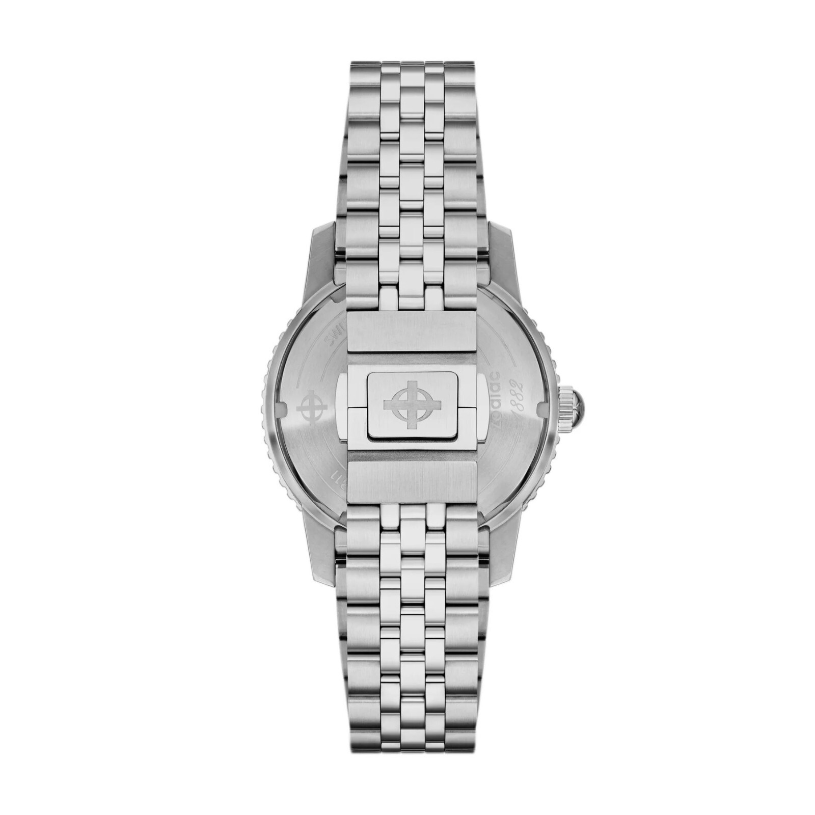 Zodiac Super Sea Wolf Compression DiveAutomatic Black Dial Bracelet Watch ZO9311