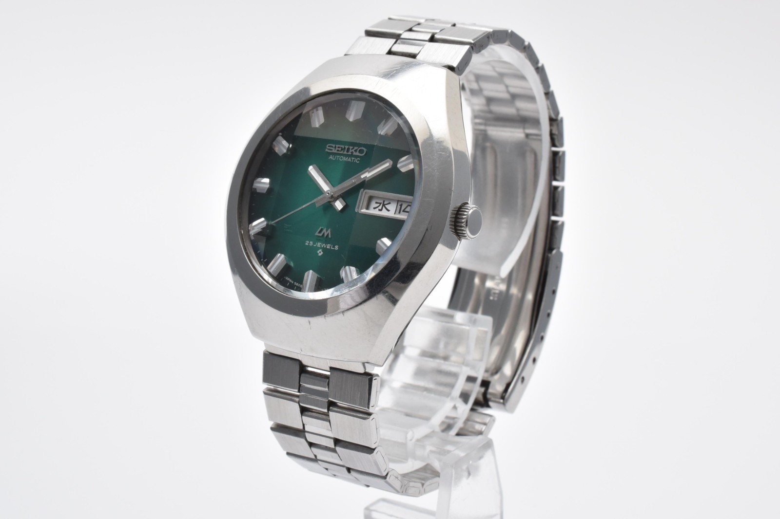 [Exc+5]Seiko Lord Matic 5606-7360 Men’s Watch Vintage Automatic Green Japan