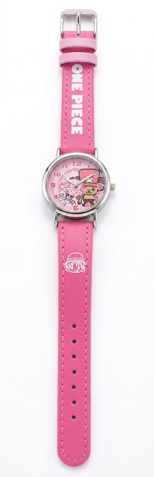 ONE PIECE Tony Tony Chopper Kids Watch Pink Anime Wristwatch Used