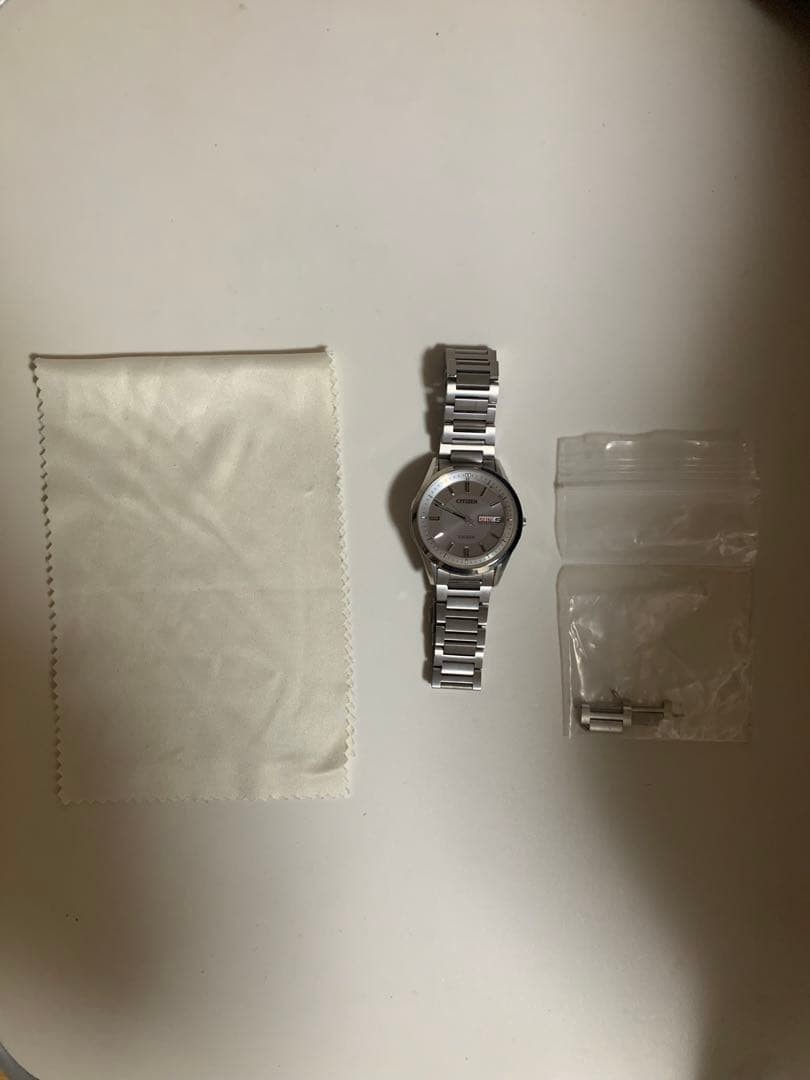 Citizen Exceed AT6030-60A Radio Solar Day Date Watch