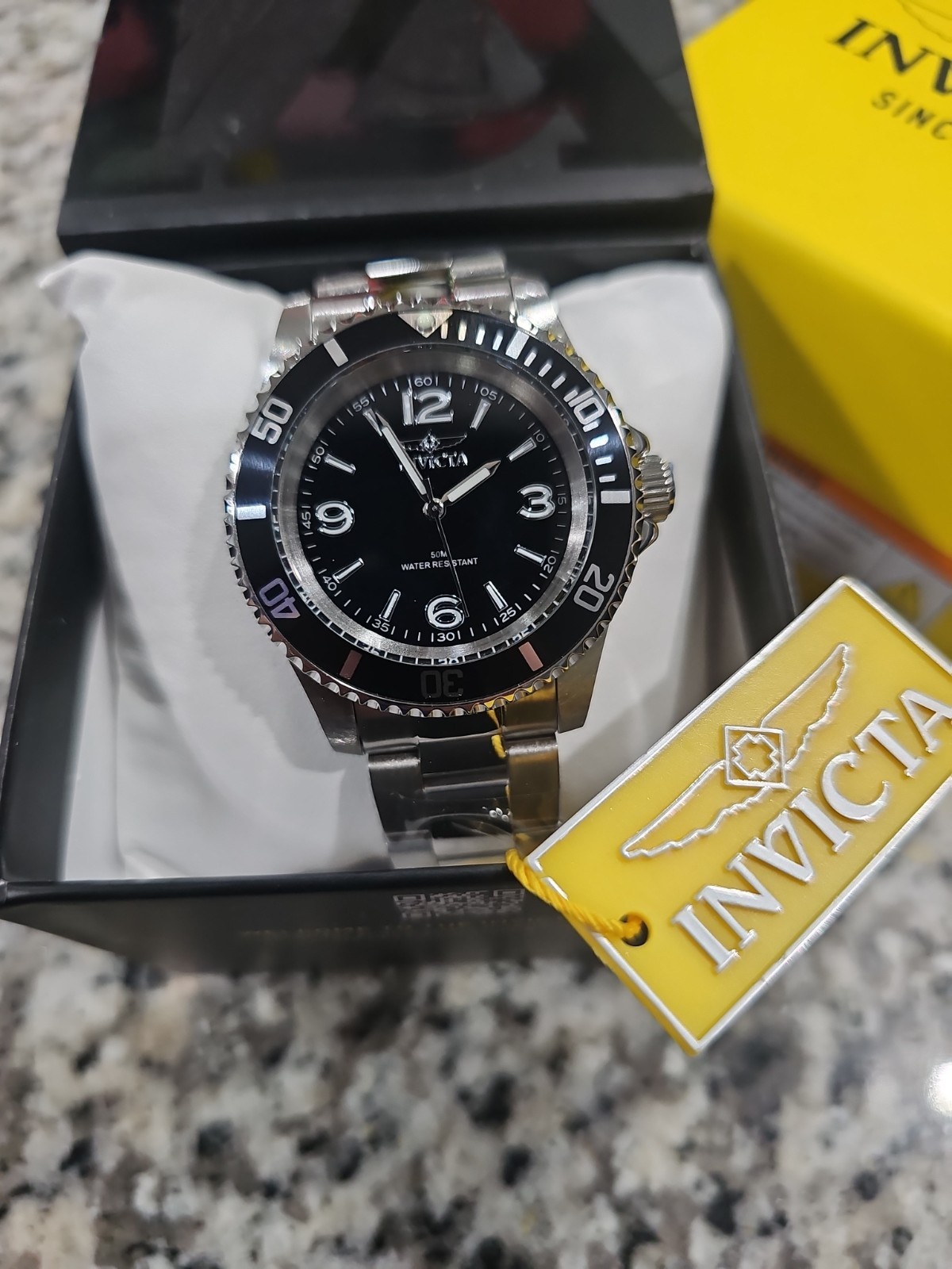 Retail $329.00 Invicta Specialty Rowan Men’s Watch – 40mm. Steel (49335)
