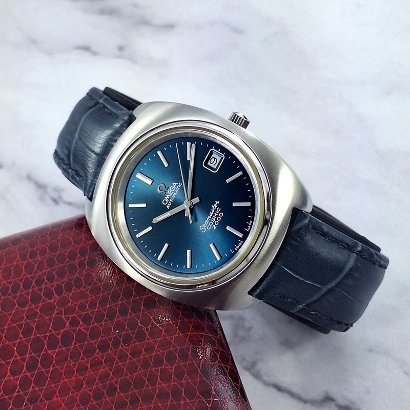 OMEGA SEAMASTER COSMIC 2000 AUTOMATIC 23 JEWELS CAL.1012 DATE VINTAGE MENS WATCH