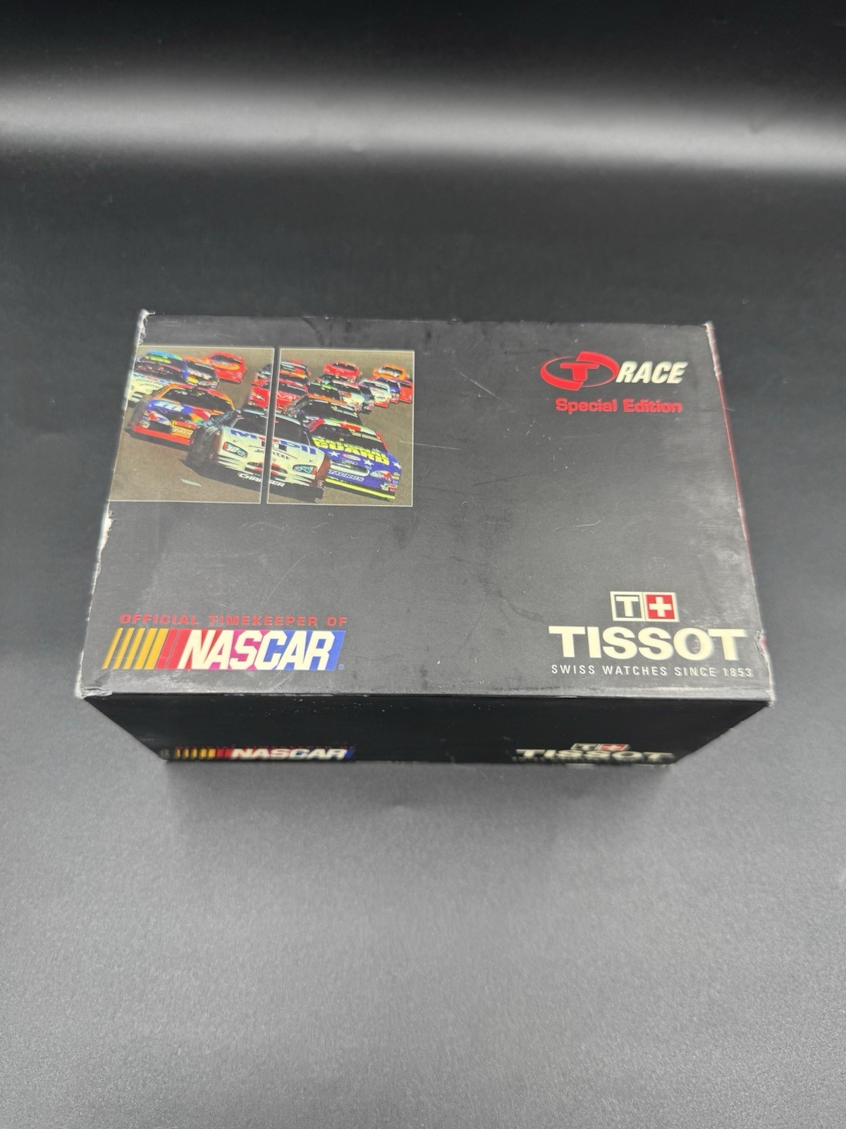 Tissot T-Touch NASCAR Special Edition Titanium Case Yellow Rubber Band with box