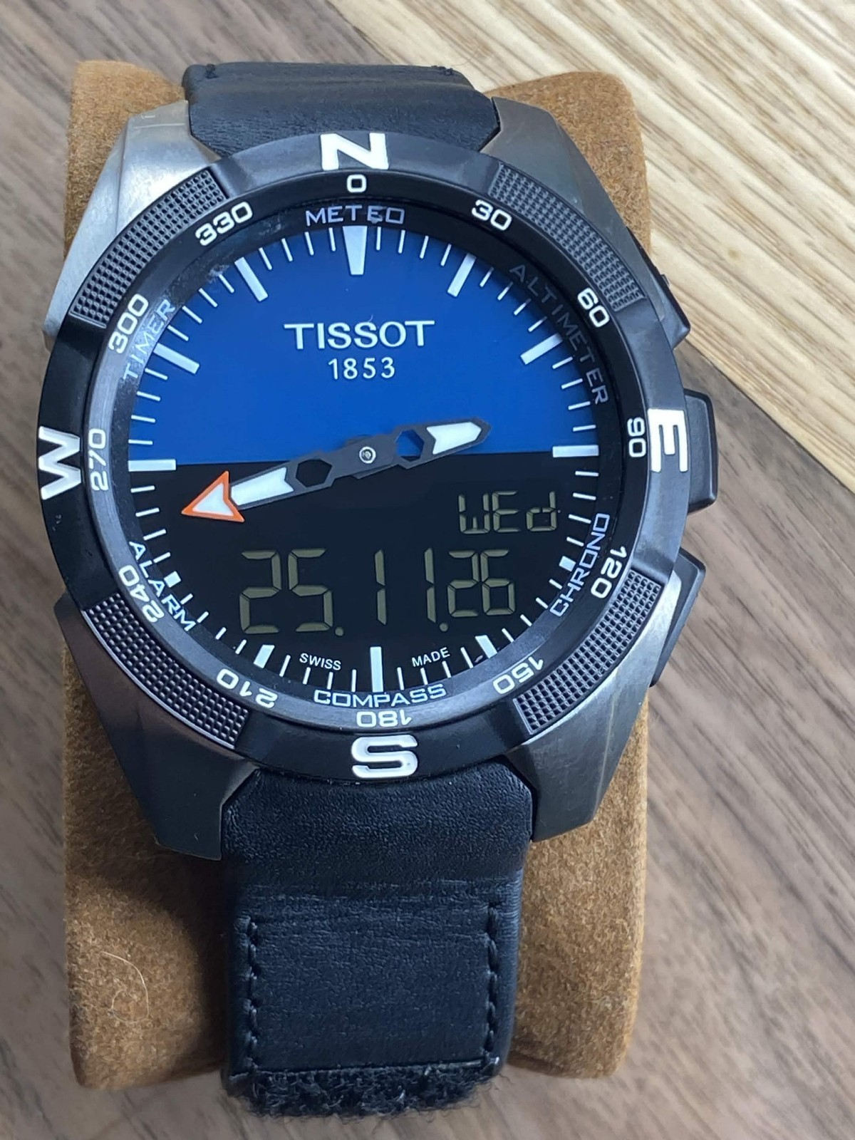 Tissot T-Touch Expert Solar Titanium Men’s Watch Clean Crystal T091.420.46.051.0